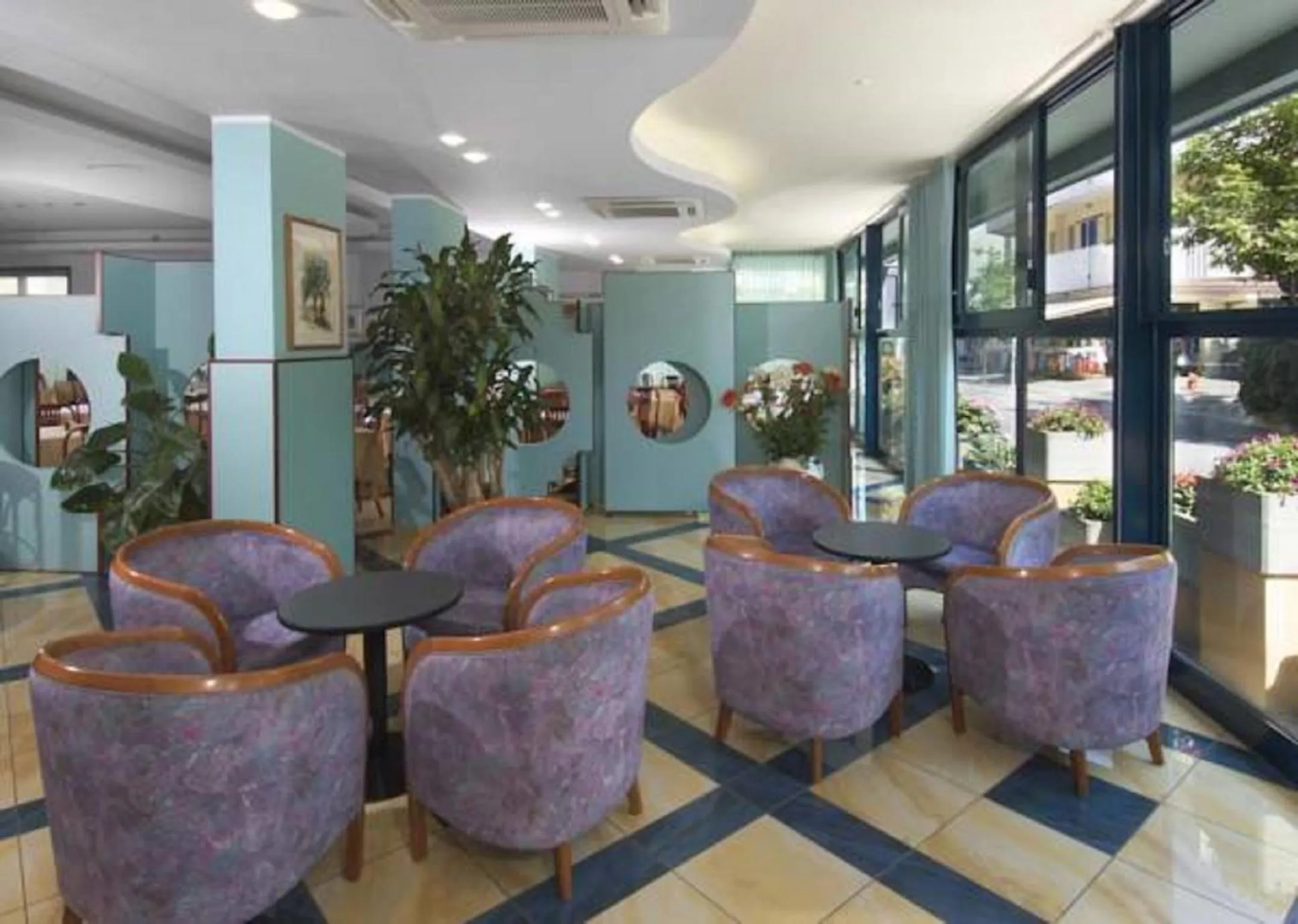 Lobby or reception in Hotel Diana