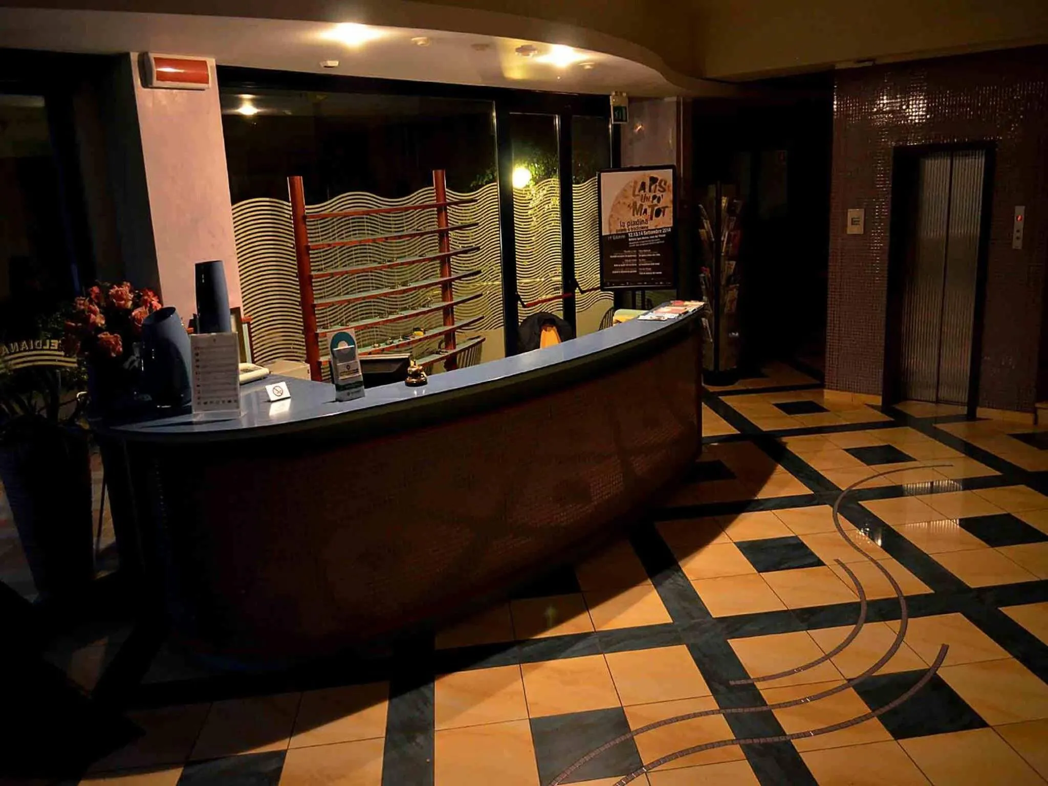 Lobby or reception in Hotel Diana