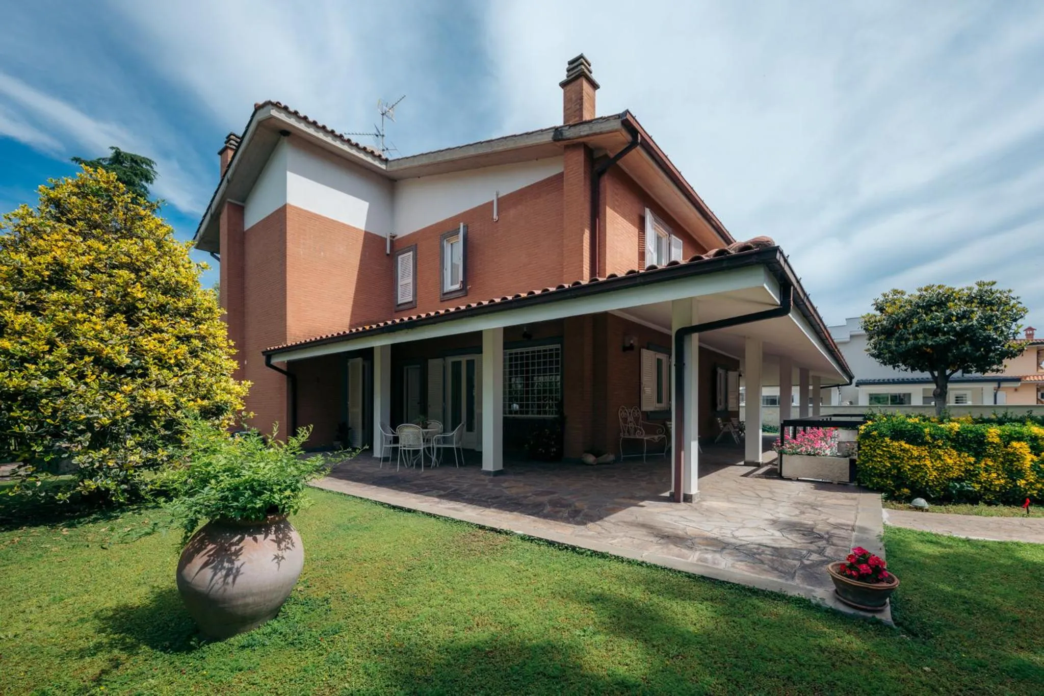 Garden view in Inn Rome B&B