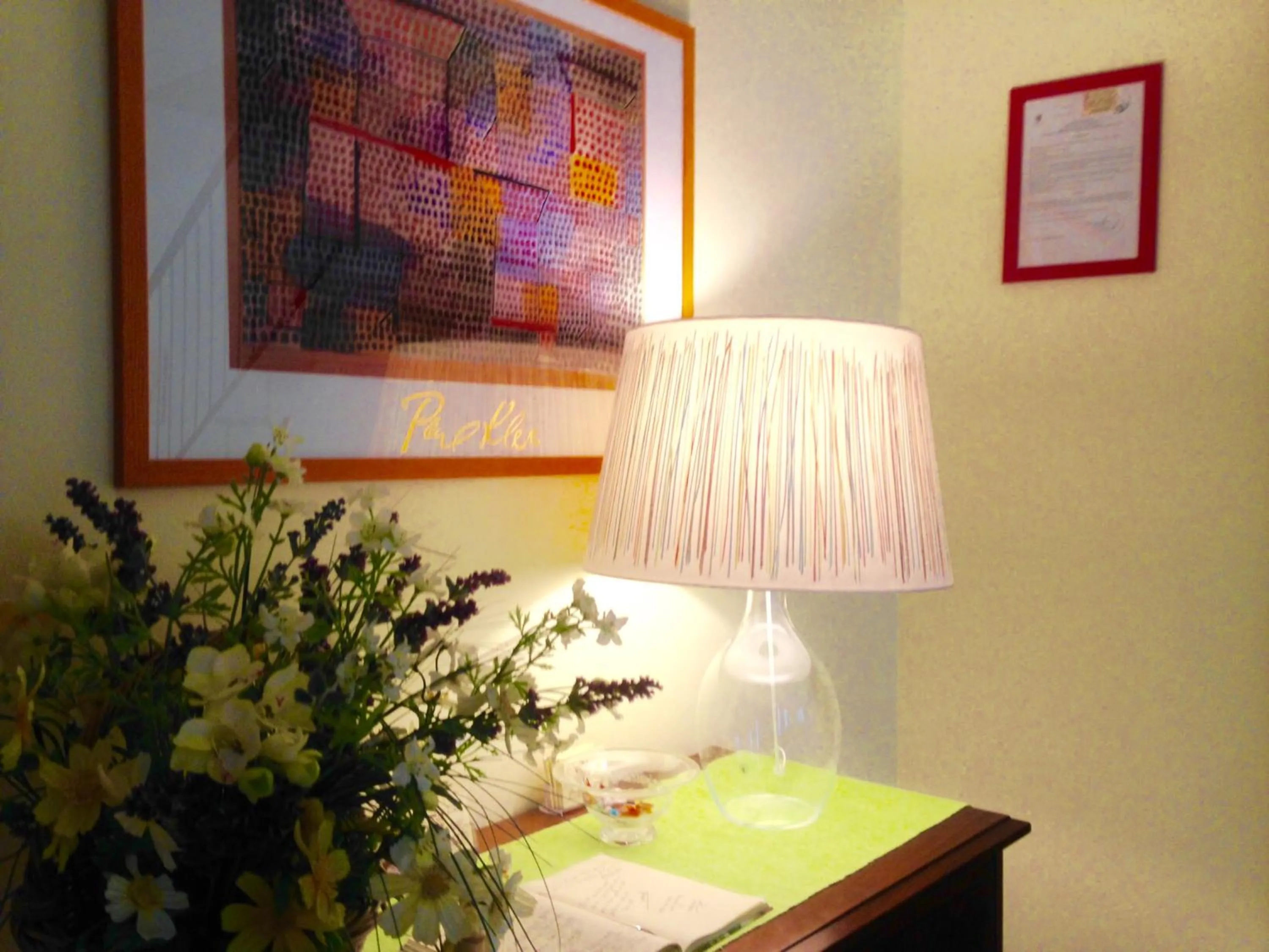 Decorative detail in Inn Rome B&B