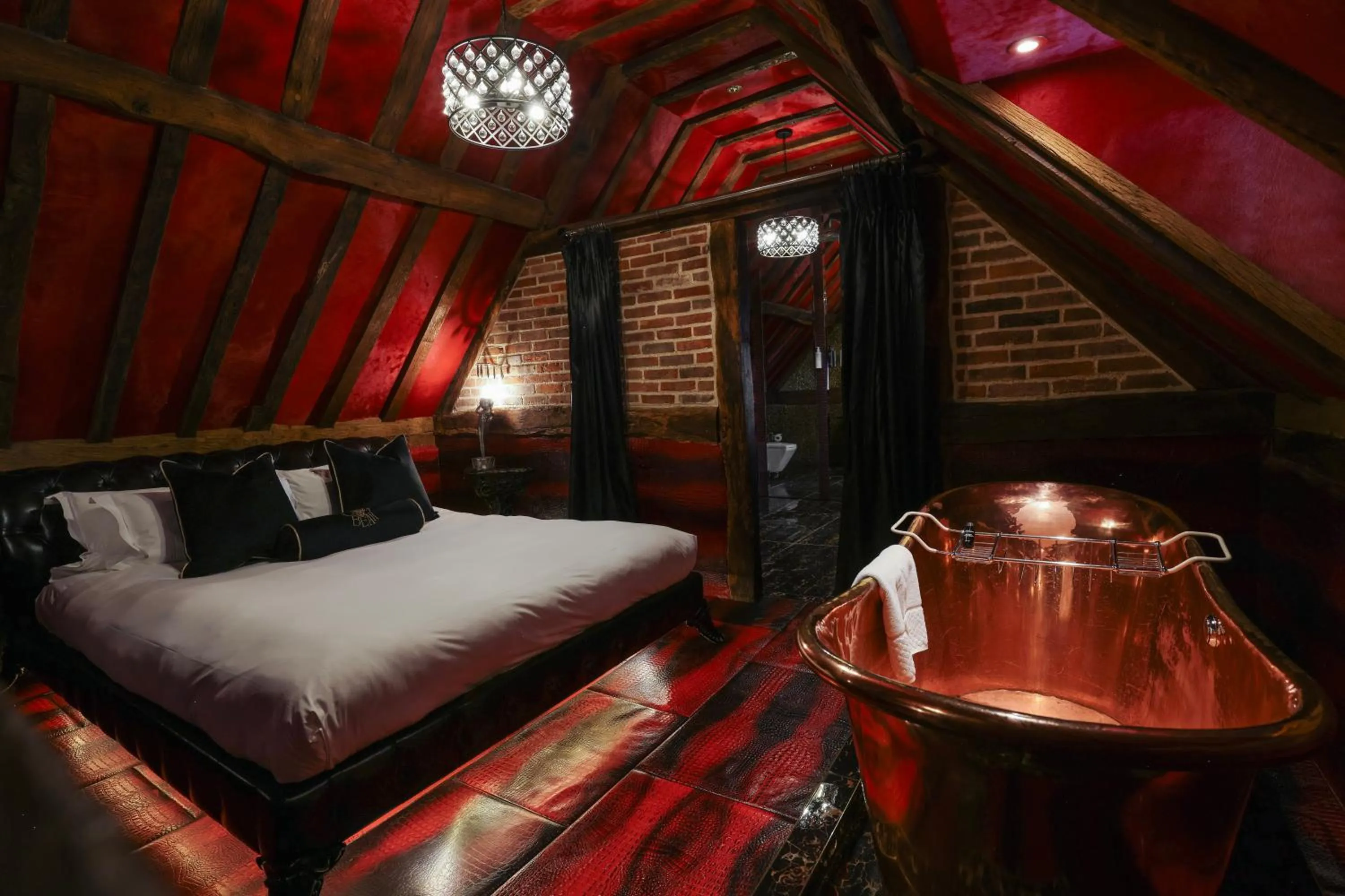 Bed in Crazy Bear Beaconsfield