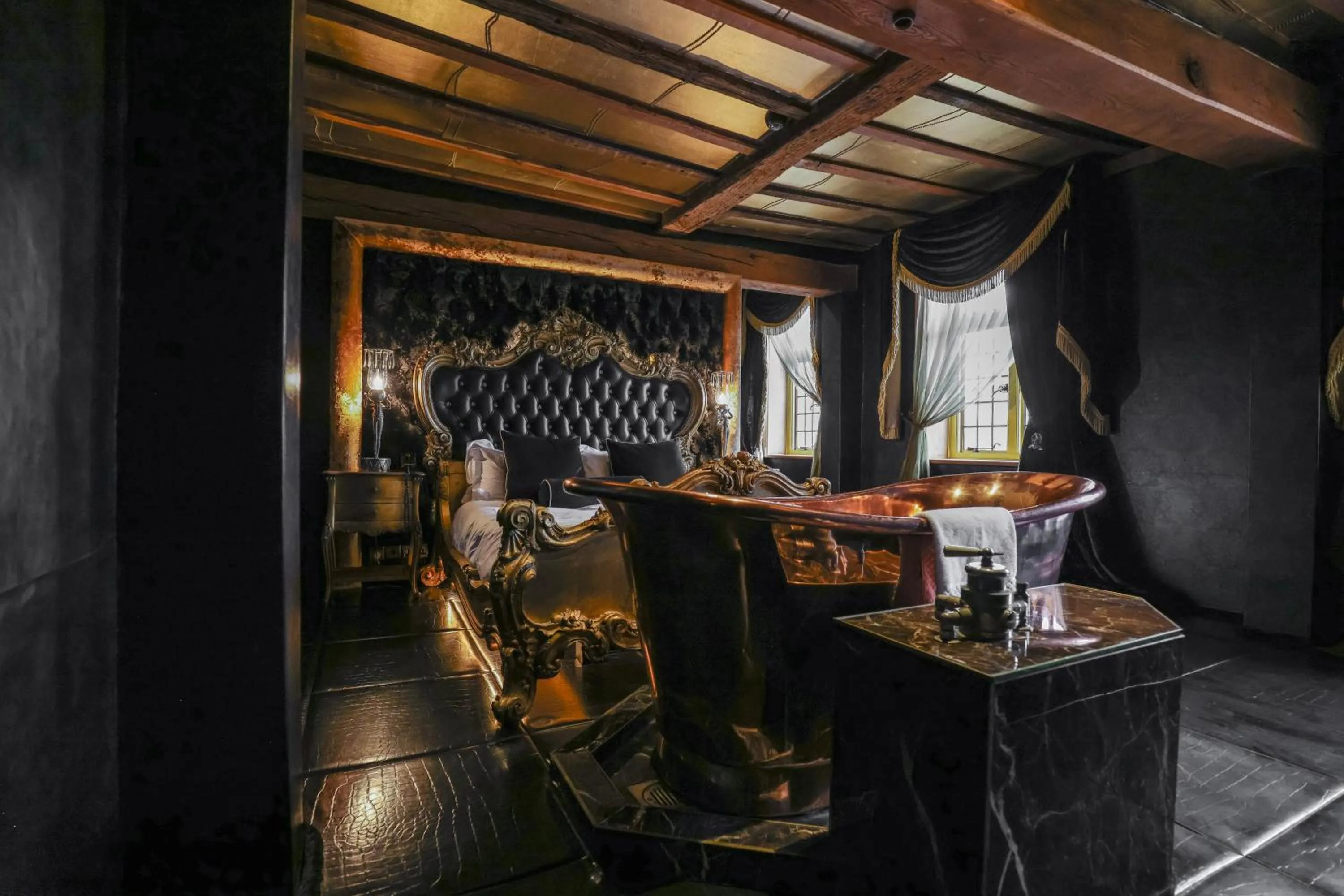 Bed in Crazy Bear Beaconsfield