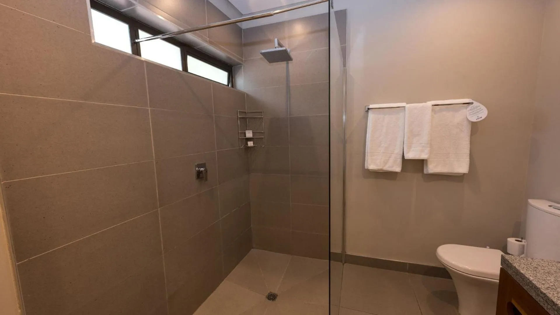 Shower in ANEW Resort Hunters Rest Rustenburg