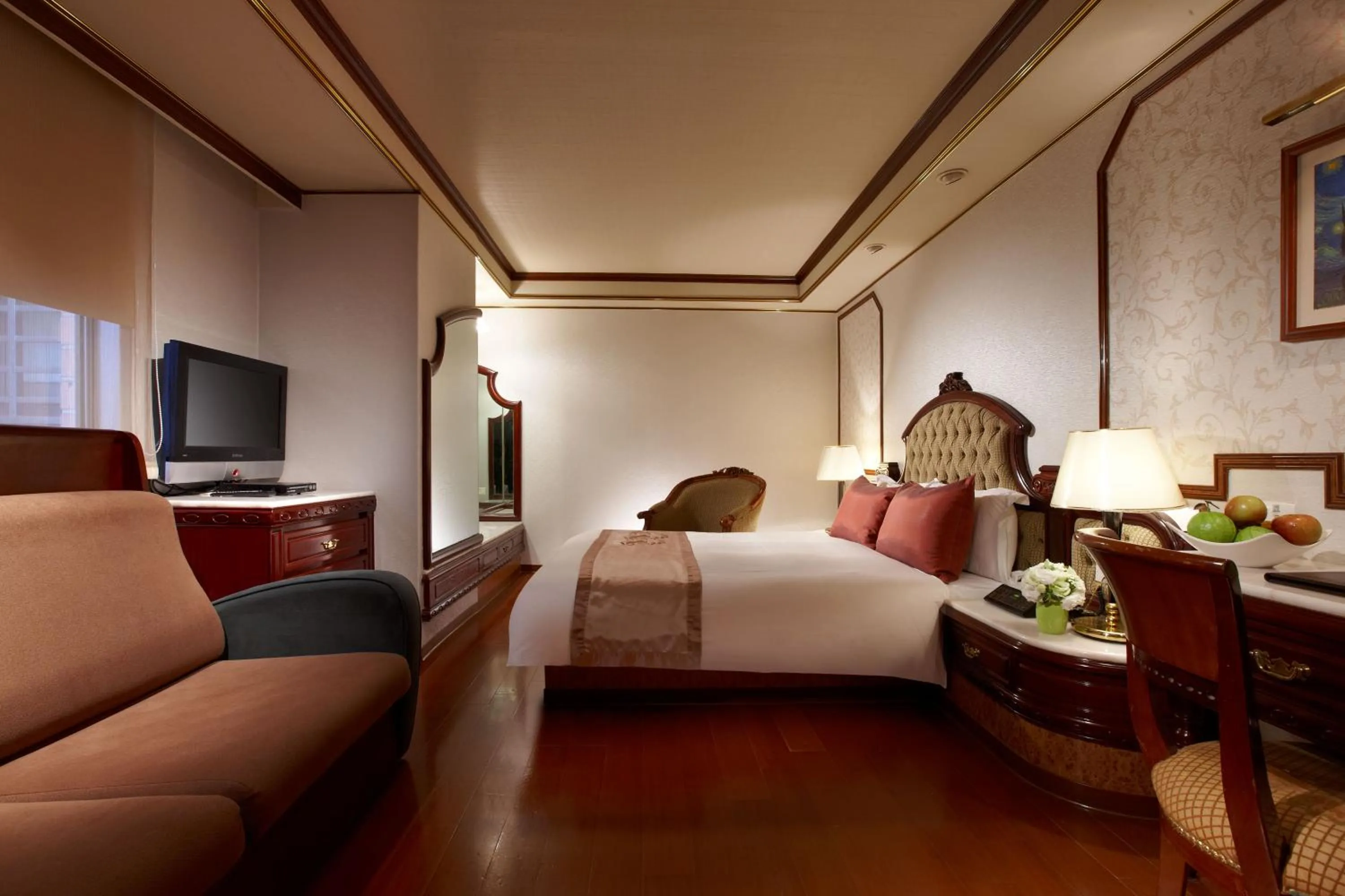 Bed in Charming City Songshan Hotel
