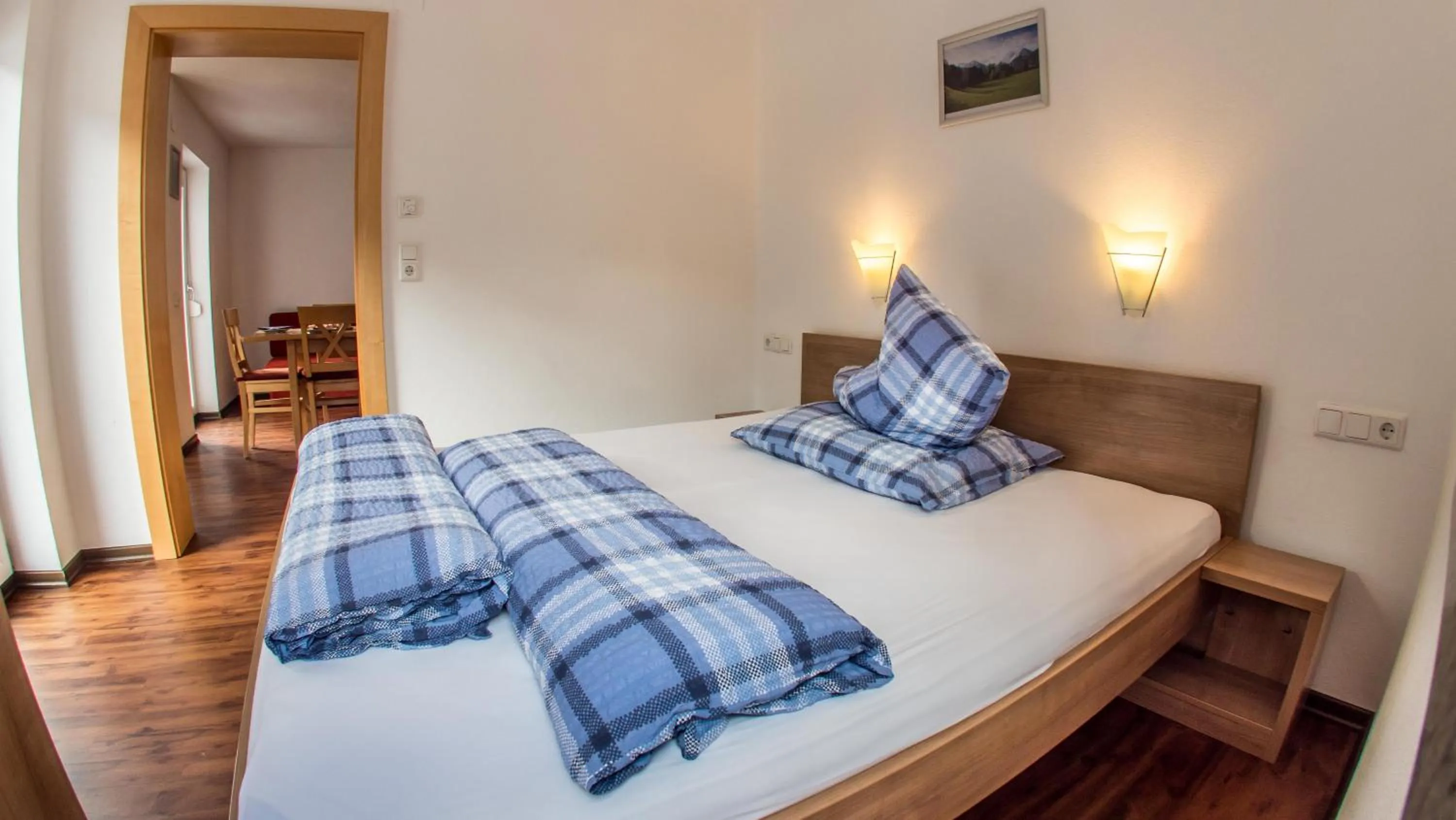 Bedroom, Bed in Alpenapart Saphir