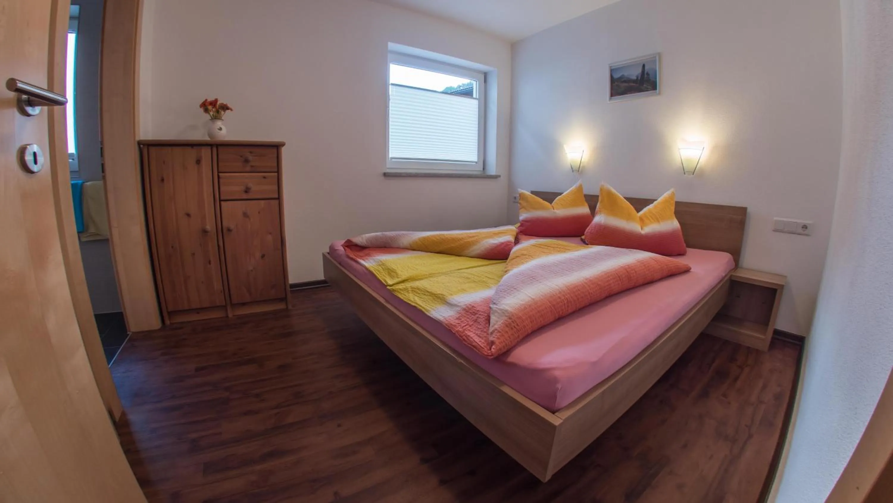 Bedroom, Bed in Alpenapart Saphir