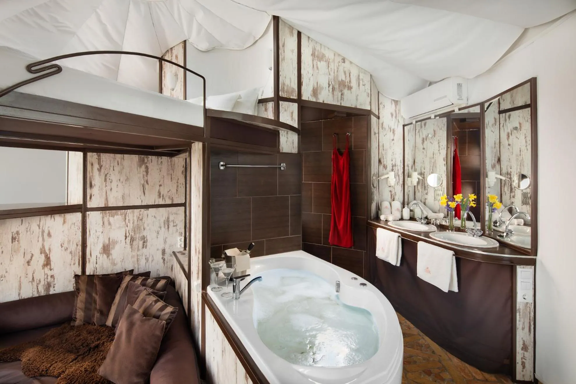 Bathroom in Homoki Lodge - Nature Quest Resort - Adult Only