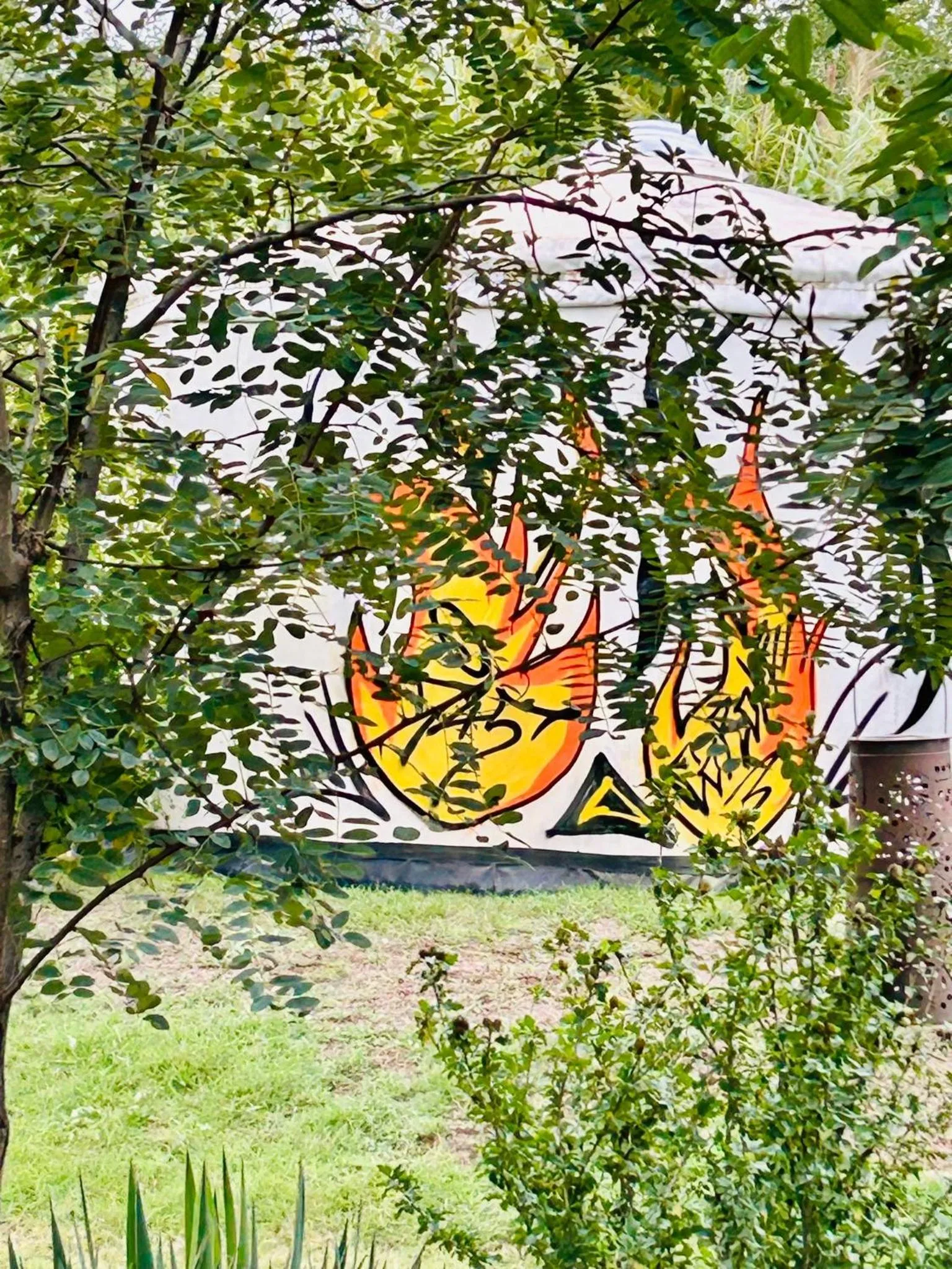 Facade/entrance in HOMOKI LODGE Bed & Beyond Glamping Adult Only