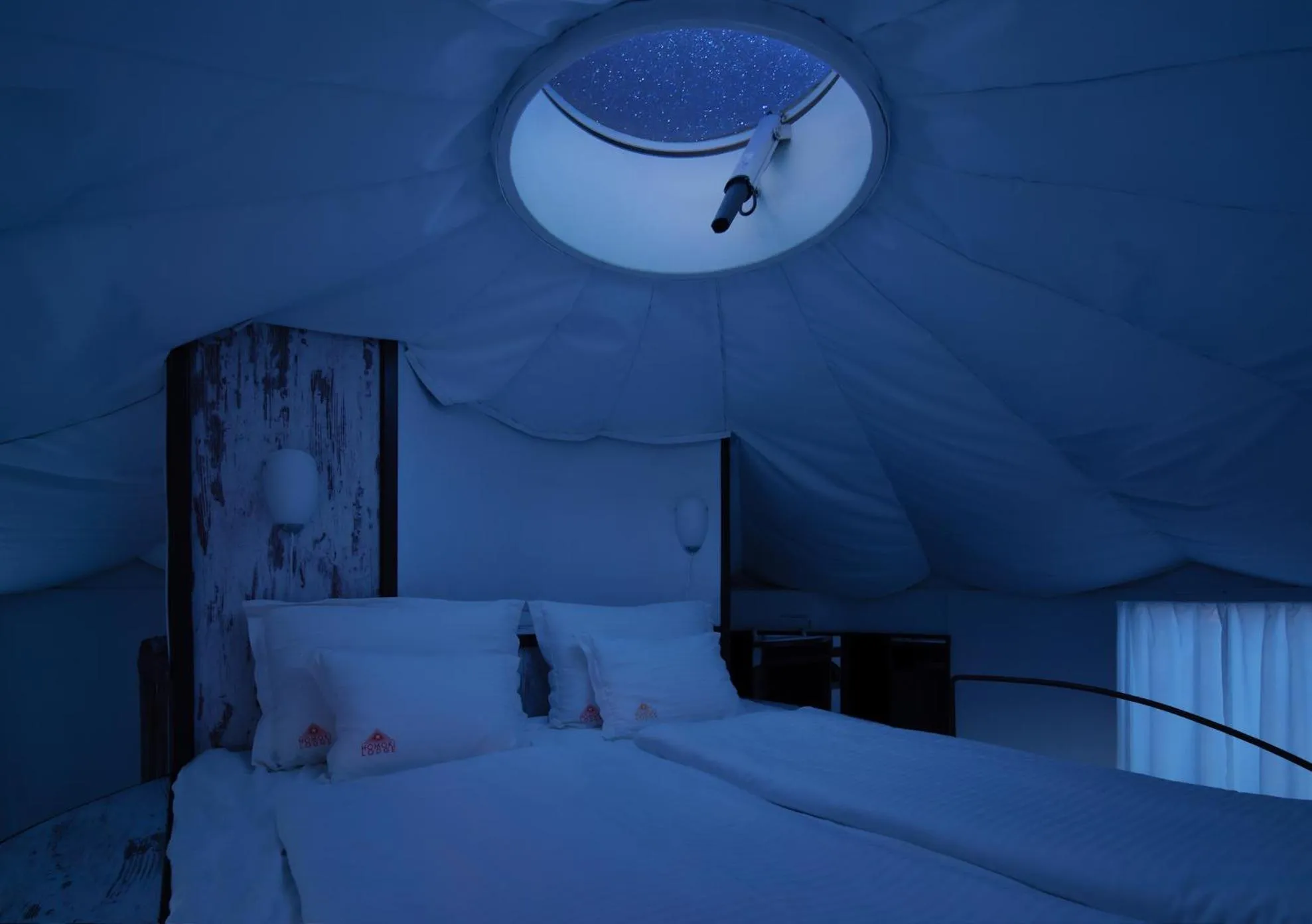 Bed in Homoki Lodge - Nature Quest Resort - Adult Only