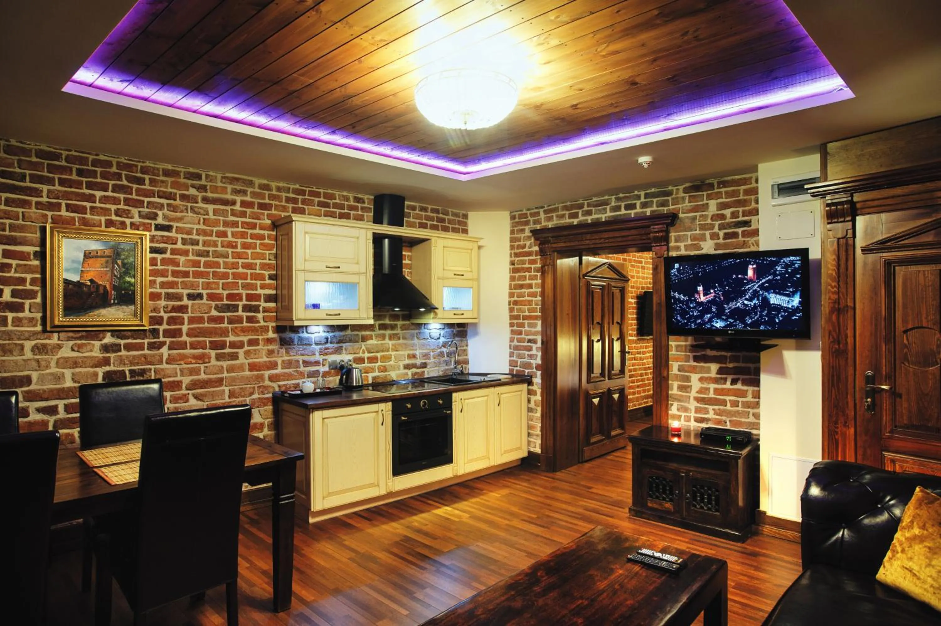 TV and multimedia in Apartamenty Chleb i Wino Strumykowa