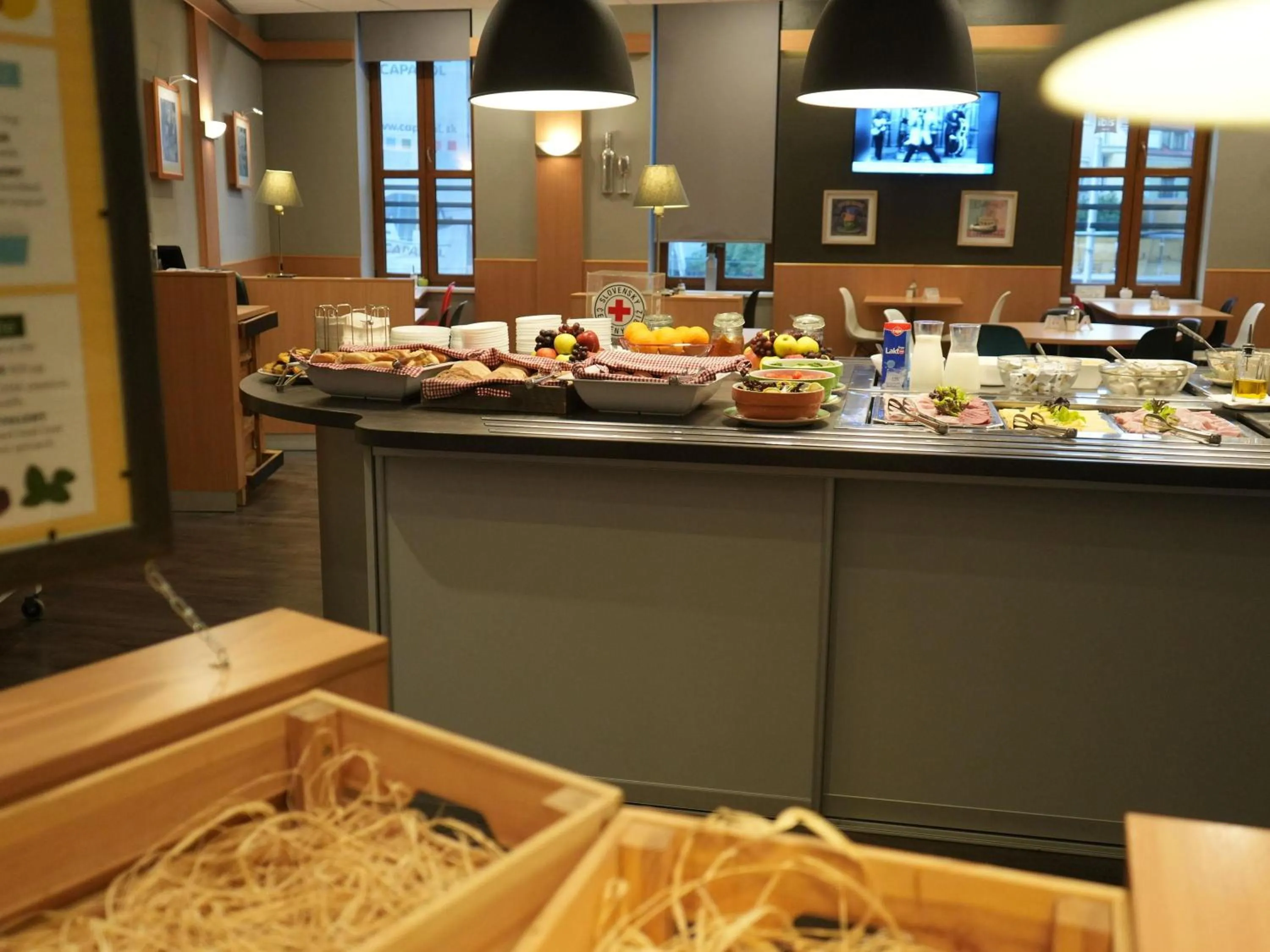 Breakfast in Ibis Bratislava Centrum