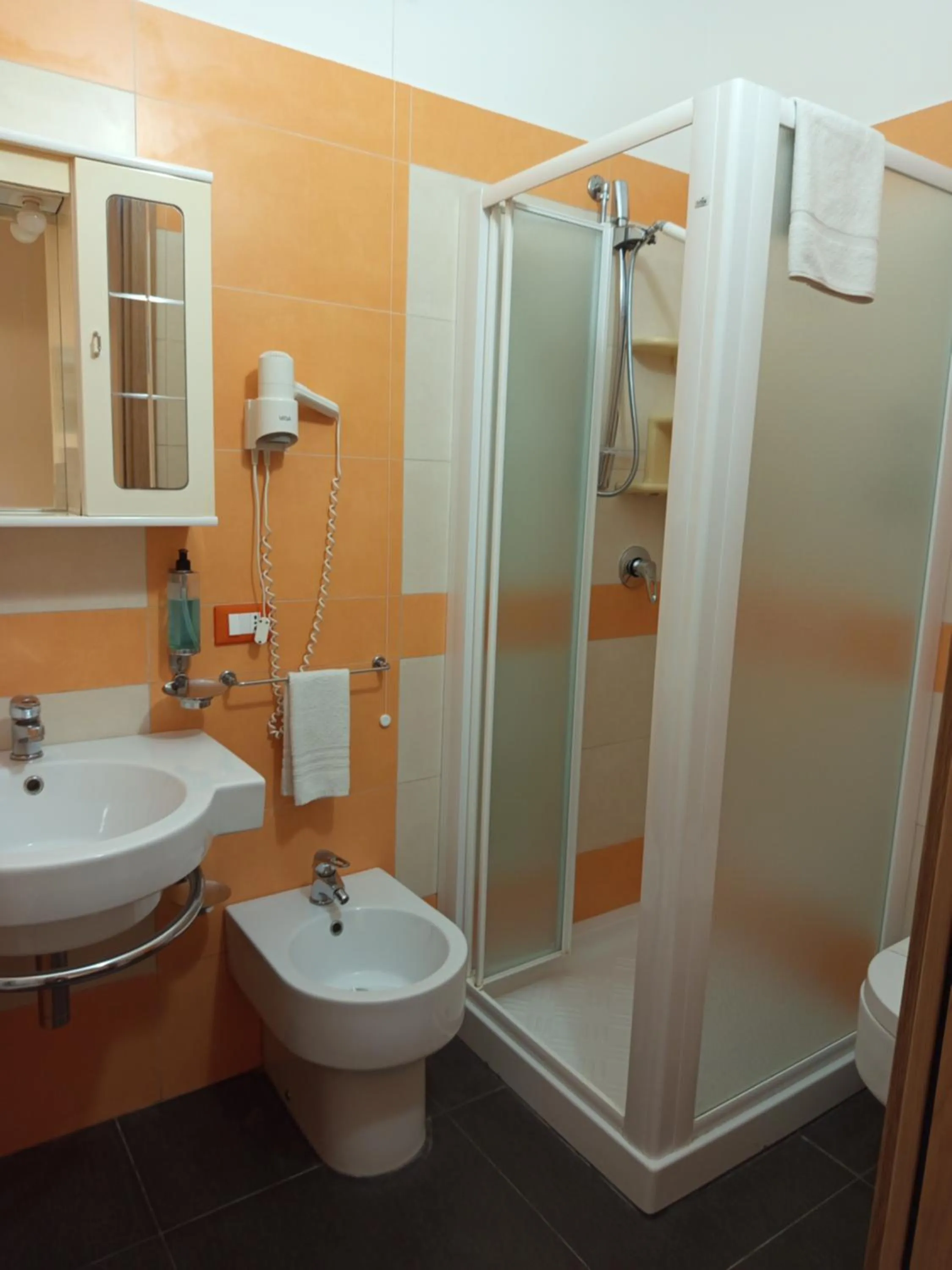 Shower in Amaryllis Hotel