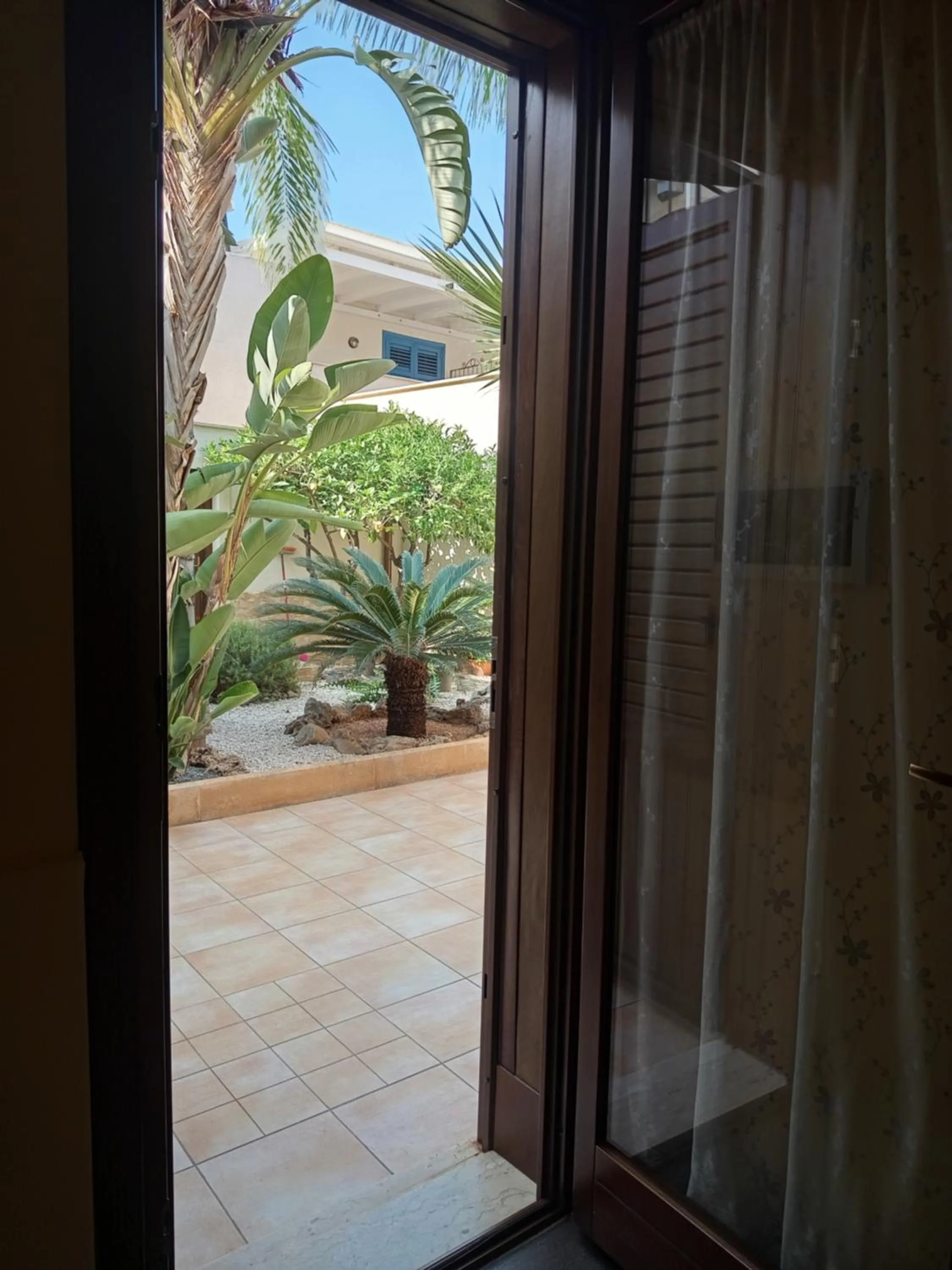 Patio in Amaryllis Hotel