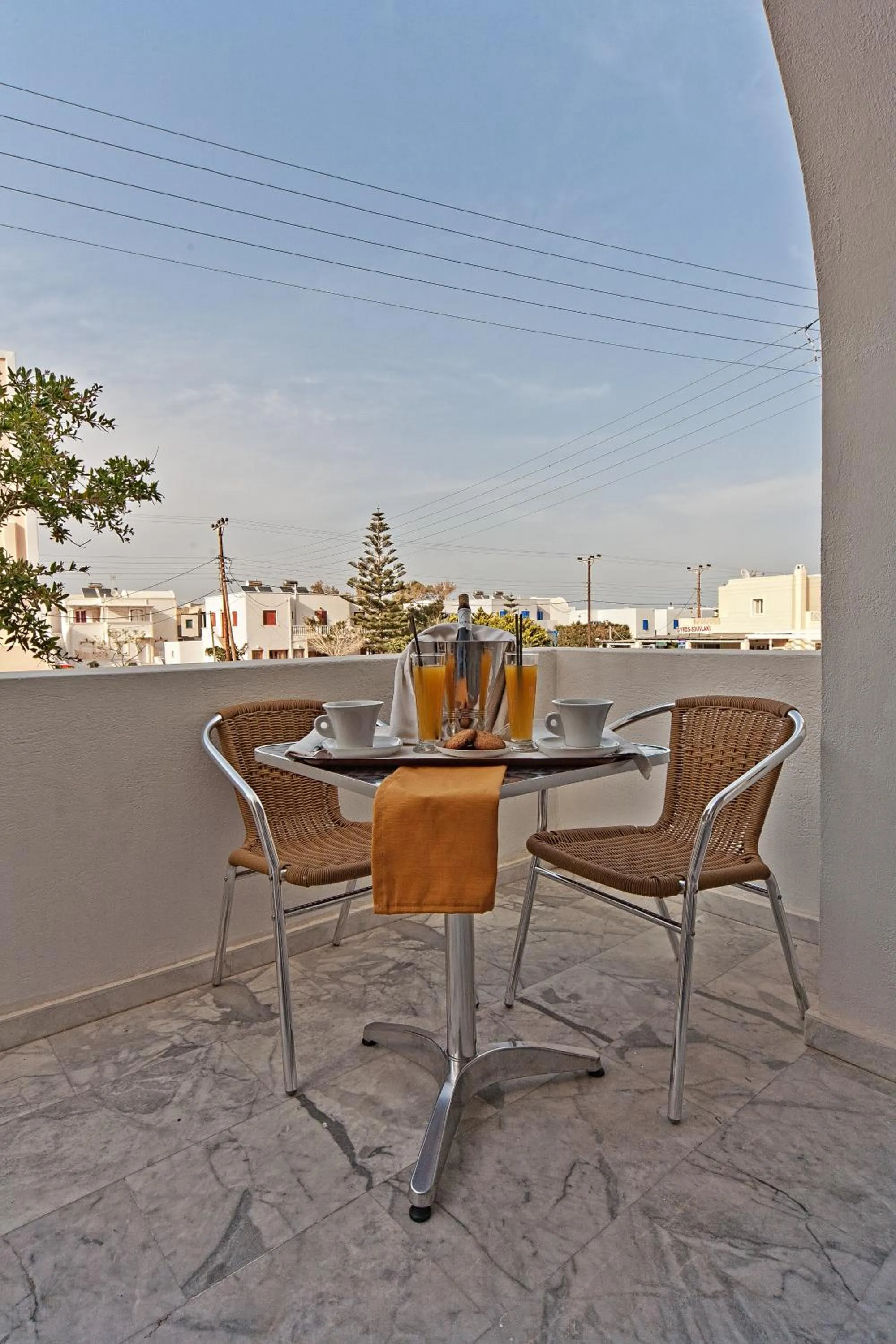 Balcony/Terrace in Sellada Apartments