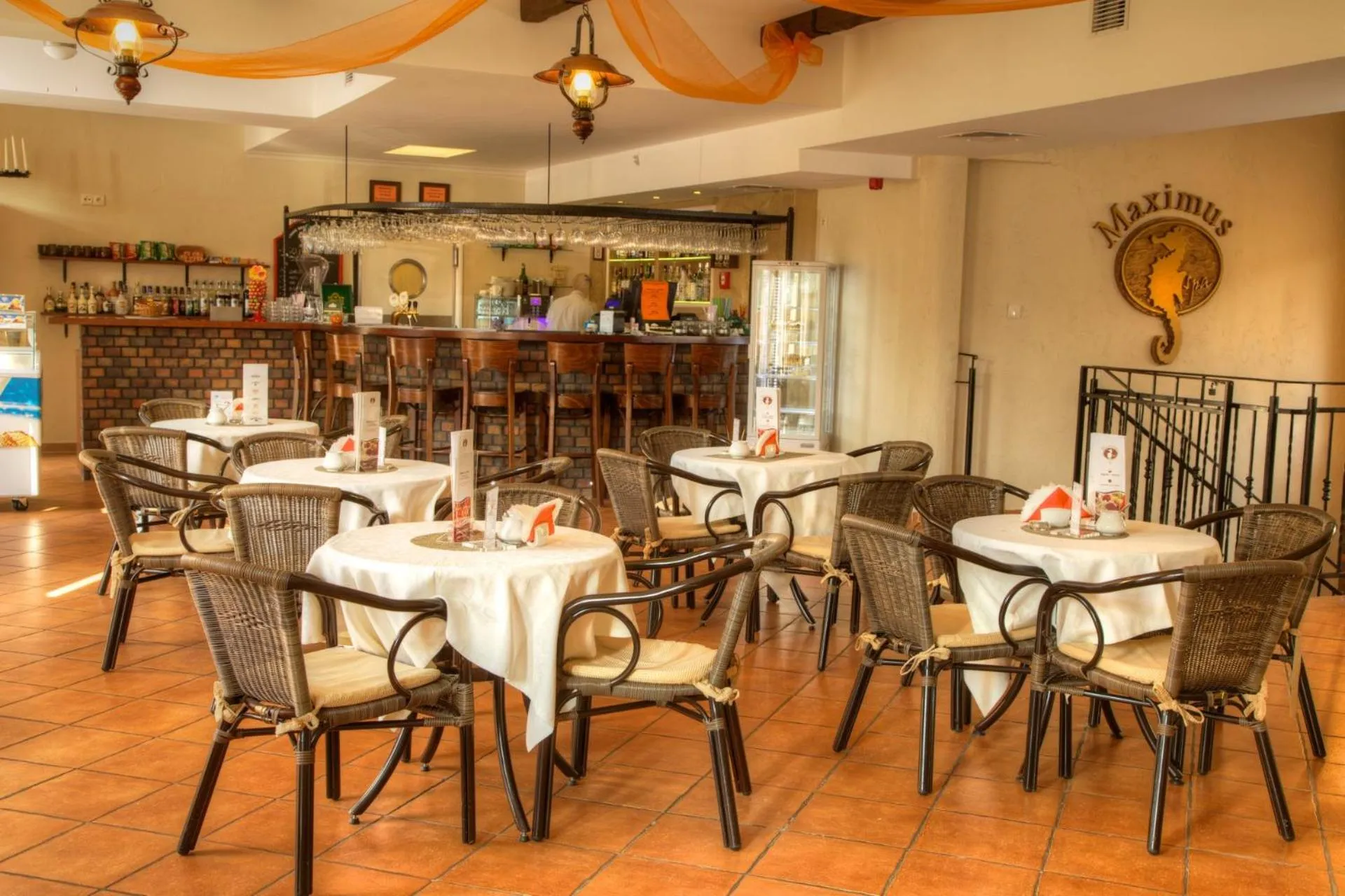 Lounge or bar in Maximus Spa