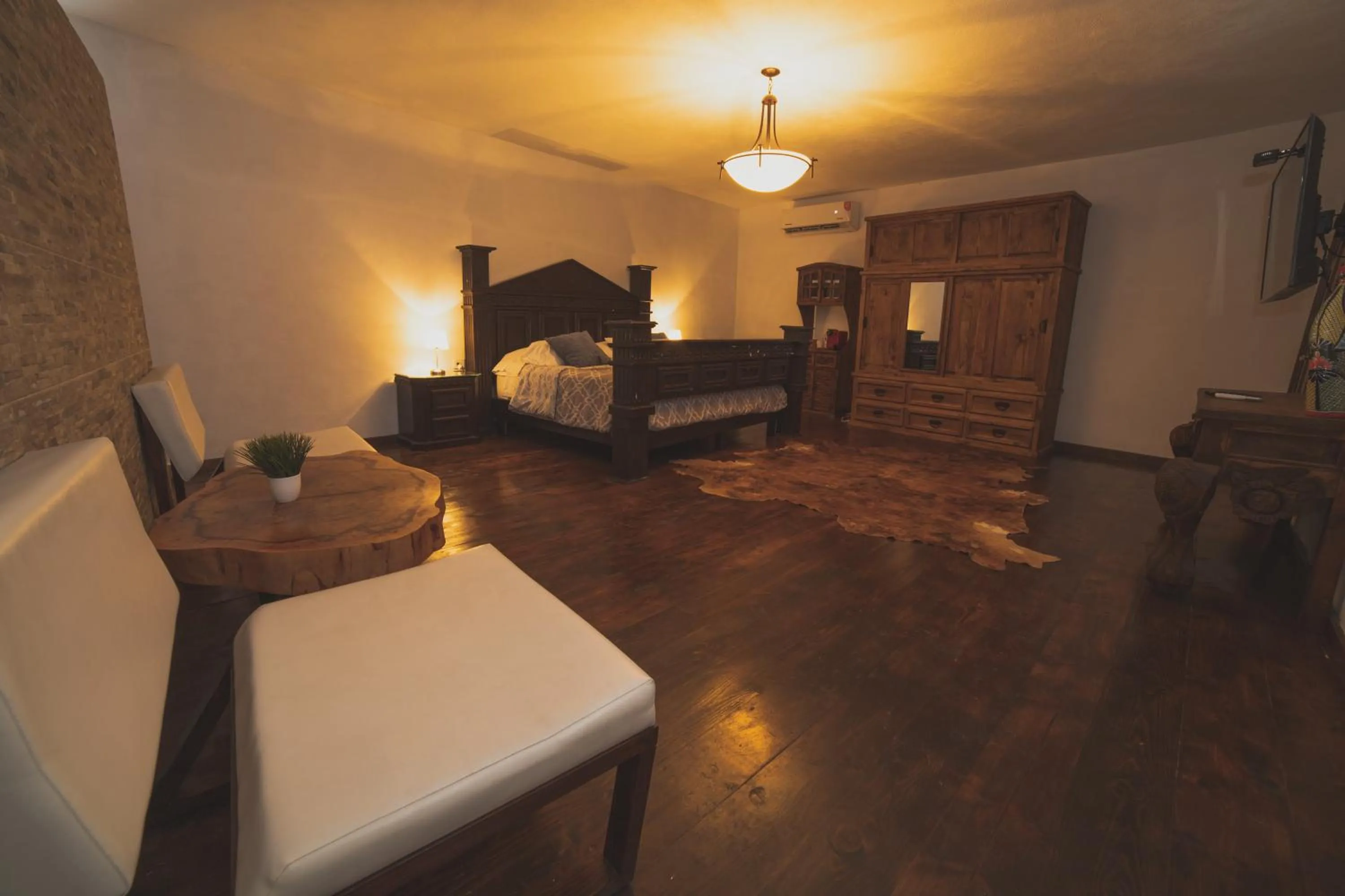 Bed in Hotel Posada las Nubes