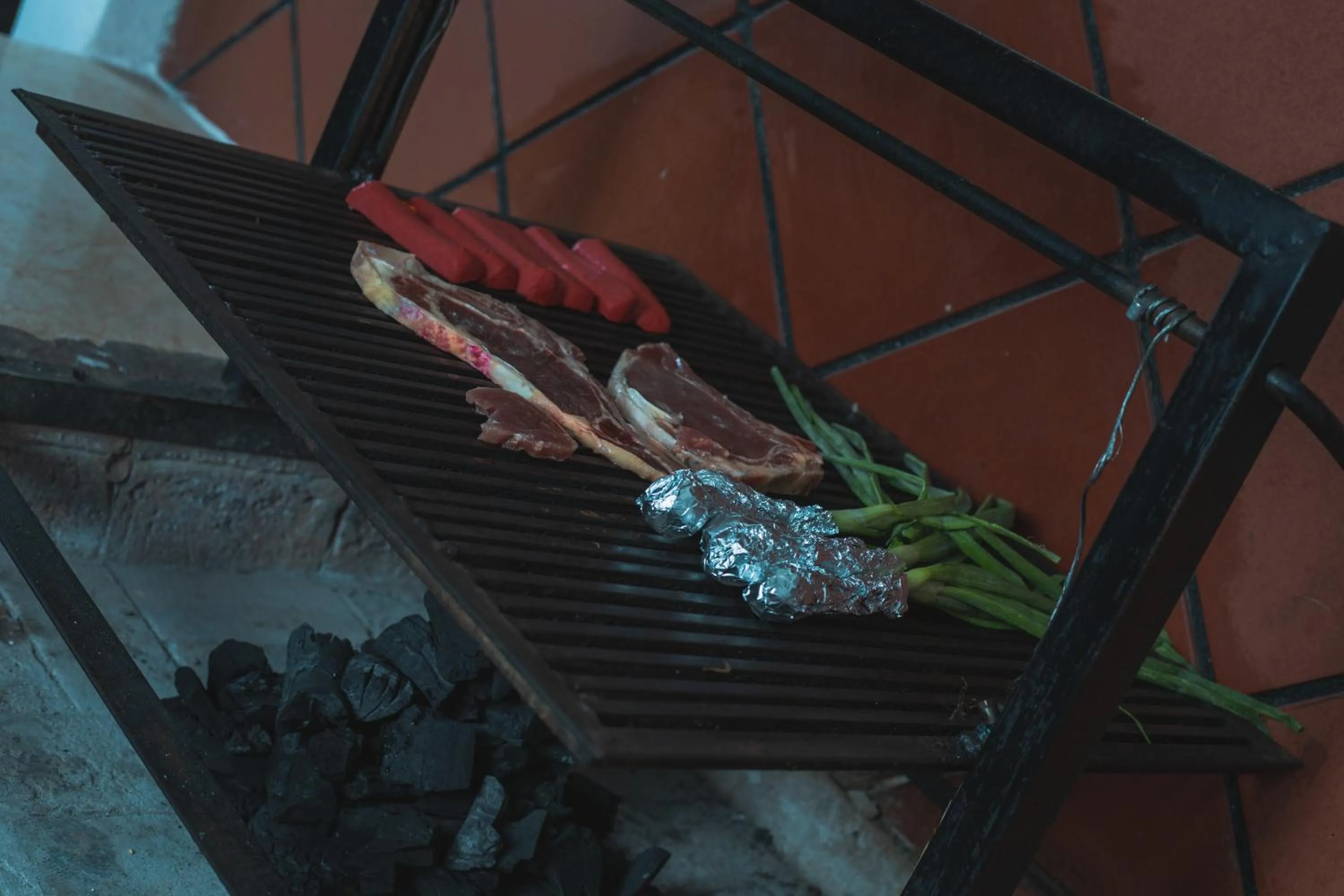 BBQ facilities in Hotel Posada las Nubes