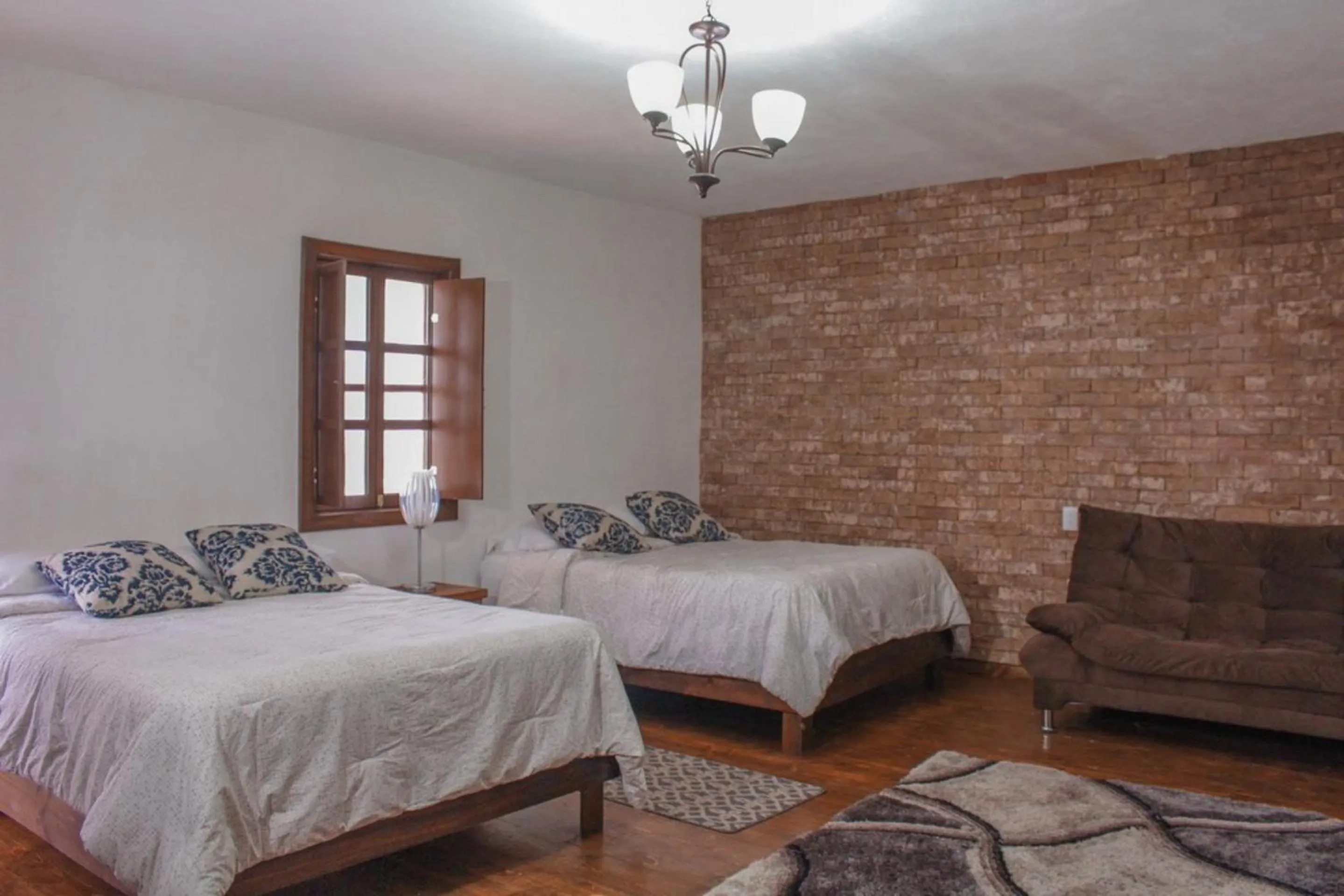 Bed in Hotel Posada las Nubes