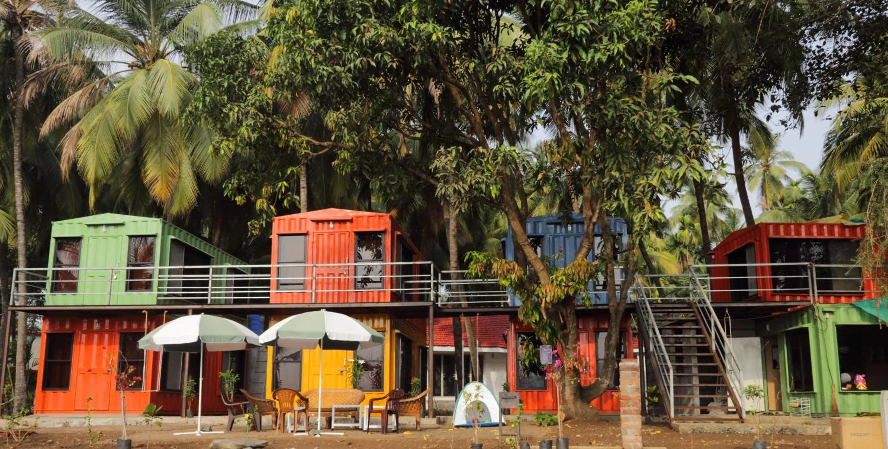 Facade/entrance in Iora Cottages