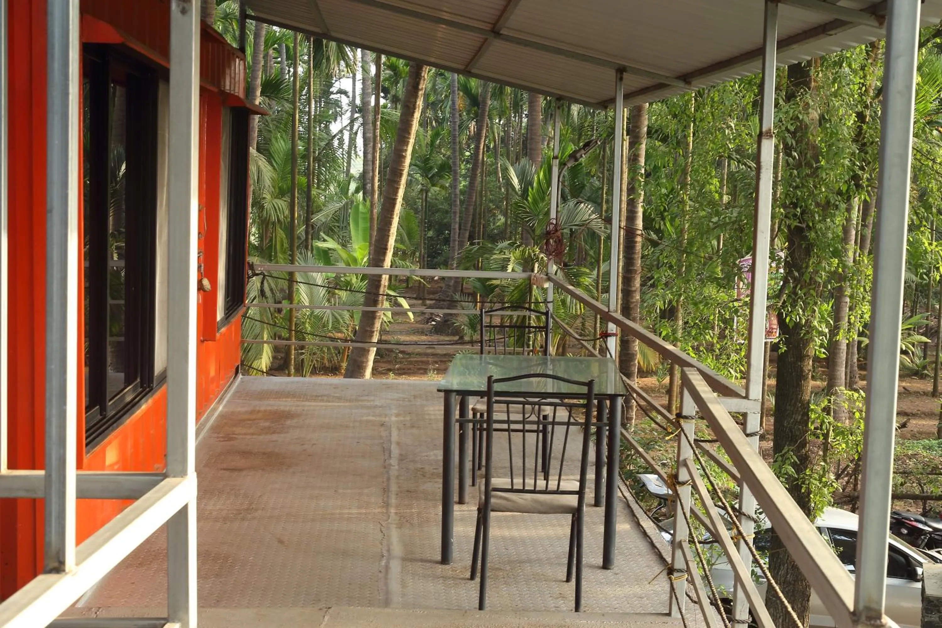 Patio in Iora Cottages