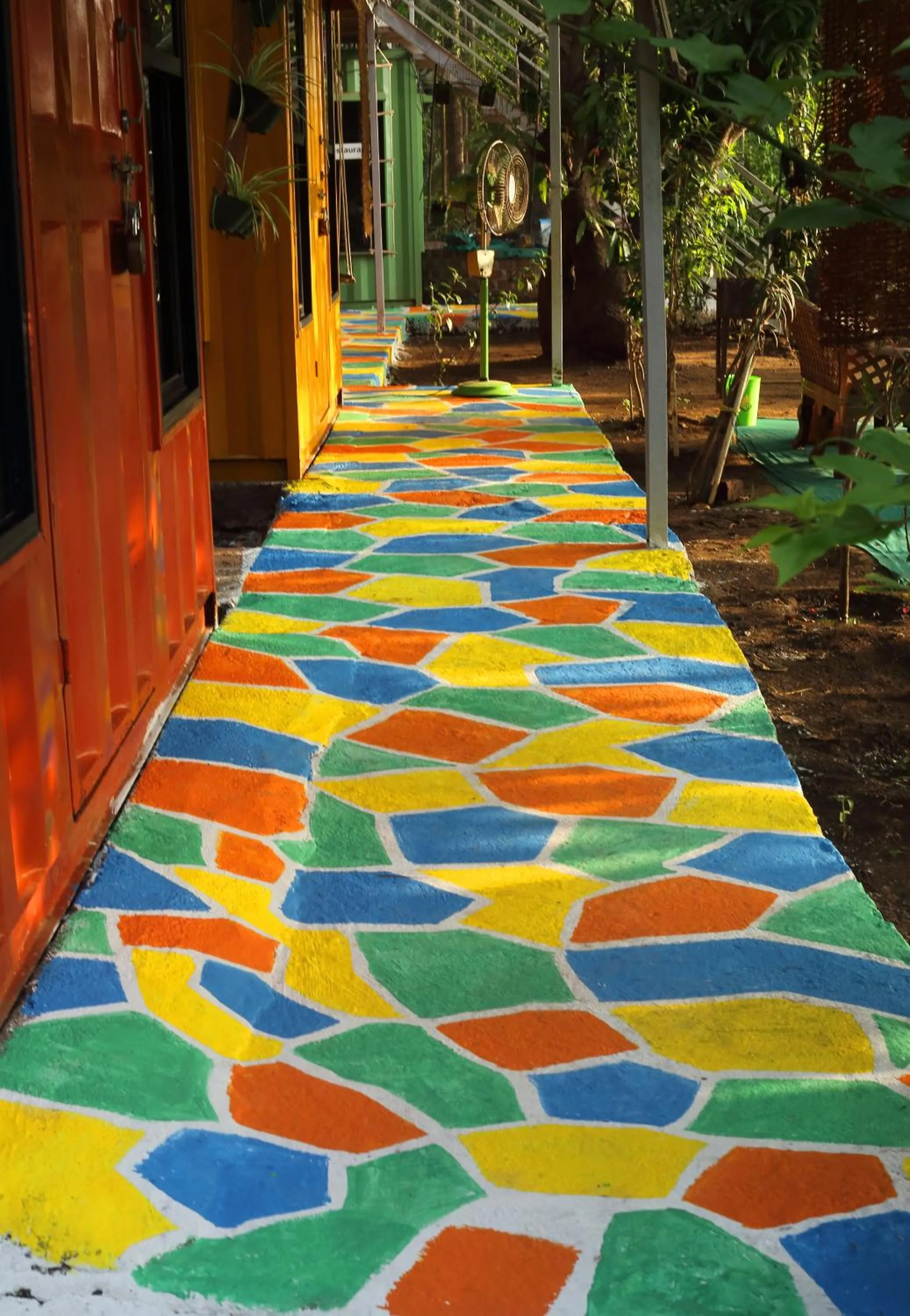 Garden in Iora Cottages