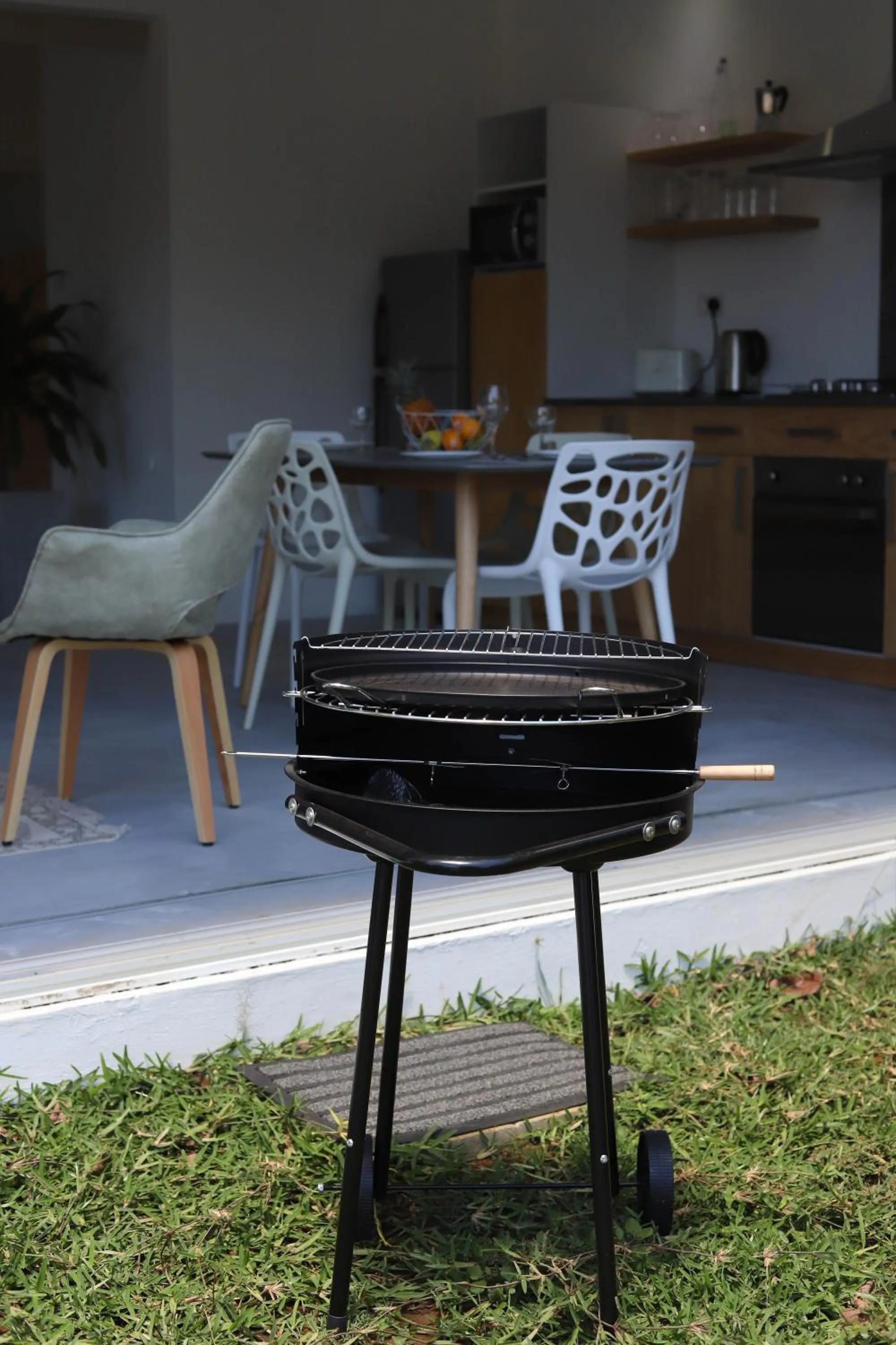 BBQ facilities in Cap Heureux Villas