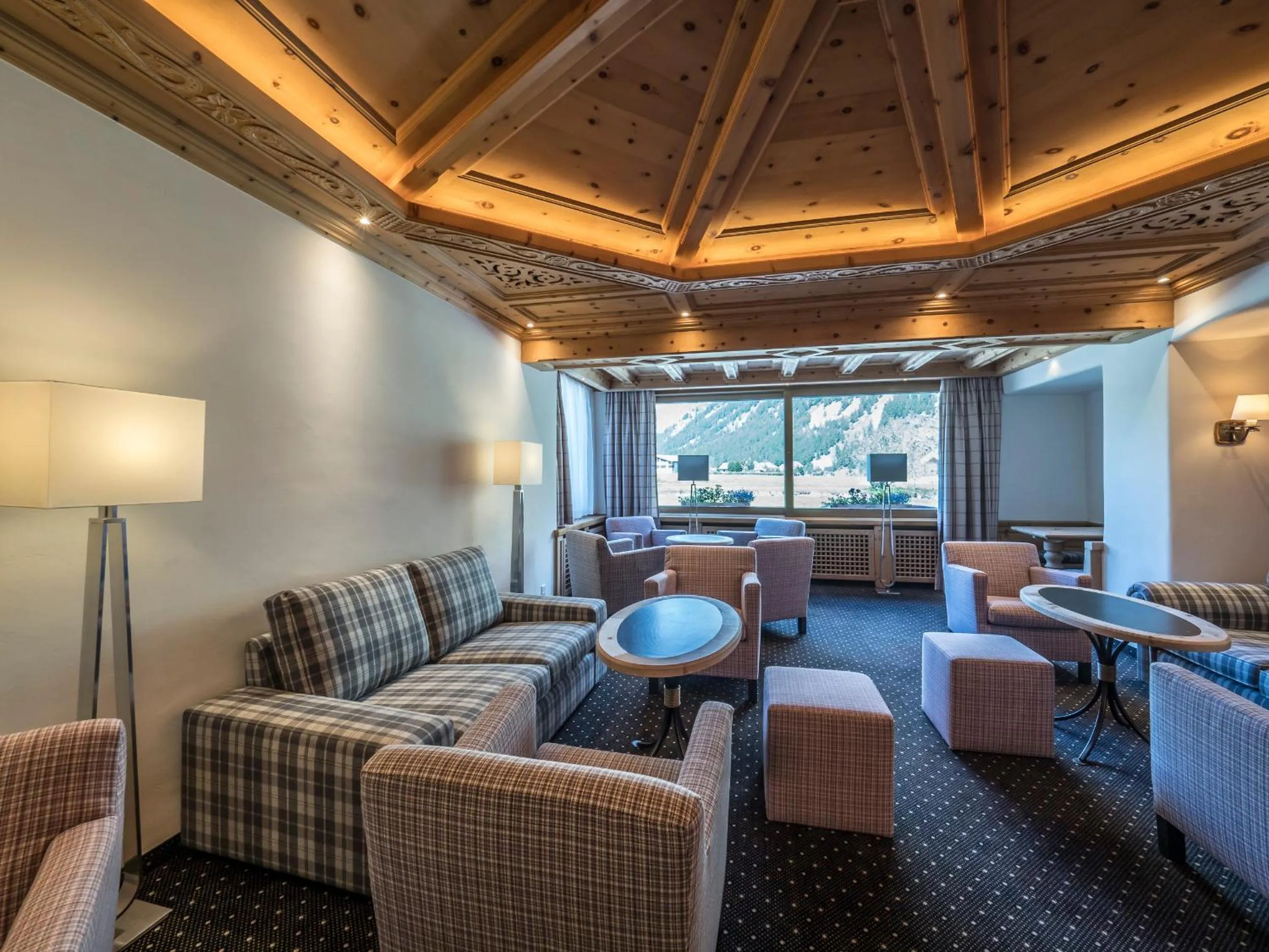 Communal lounge/ TV room in Hotel Maria