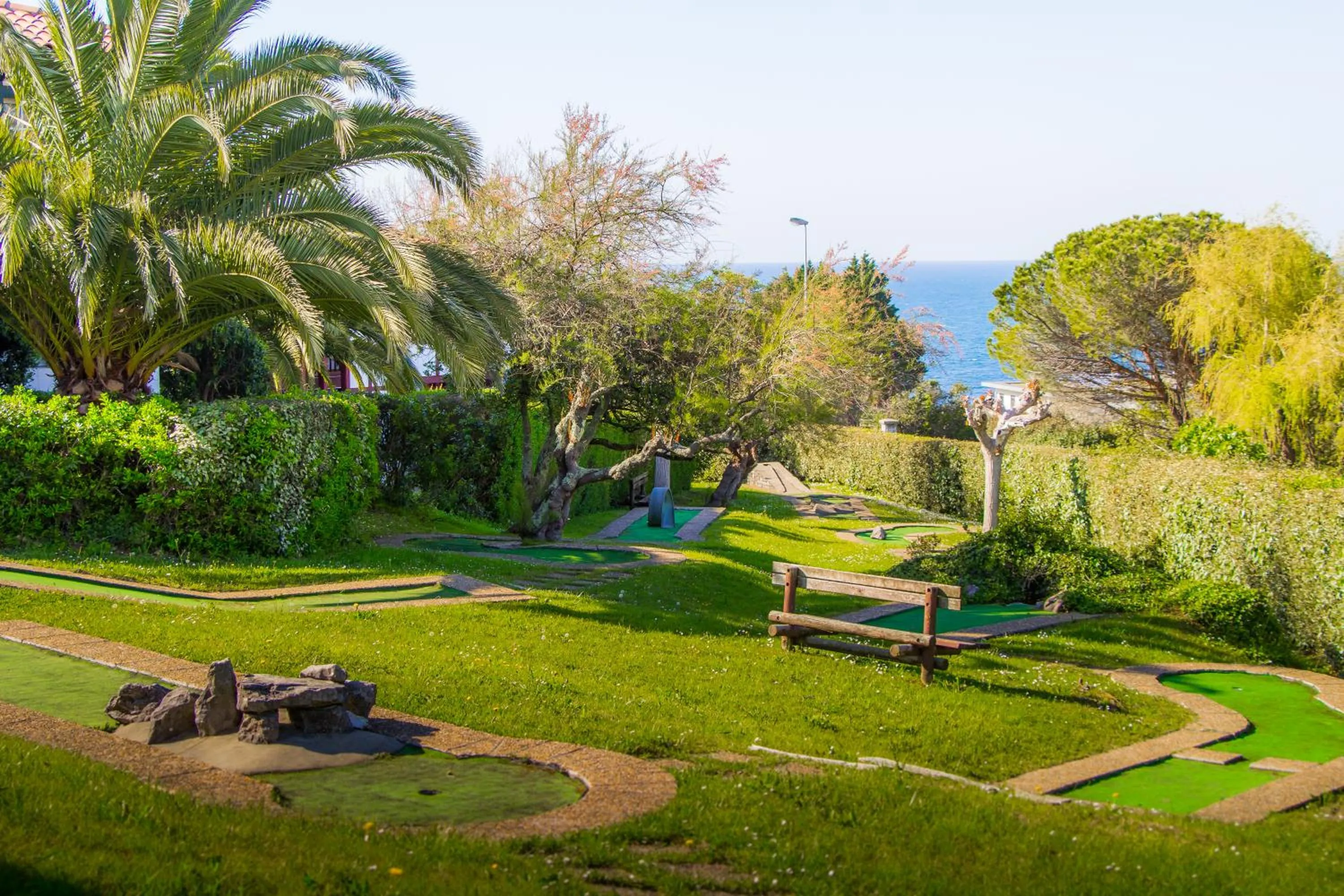 Garden in Village Vacances Azureva Anglet