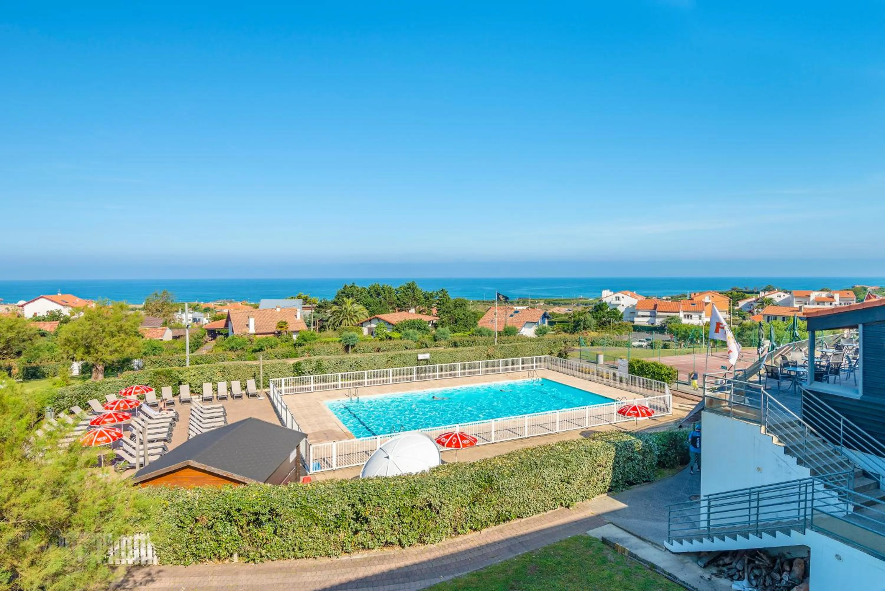 Sea view in Village Vacances Azureva Anglet