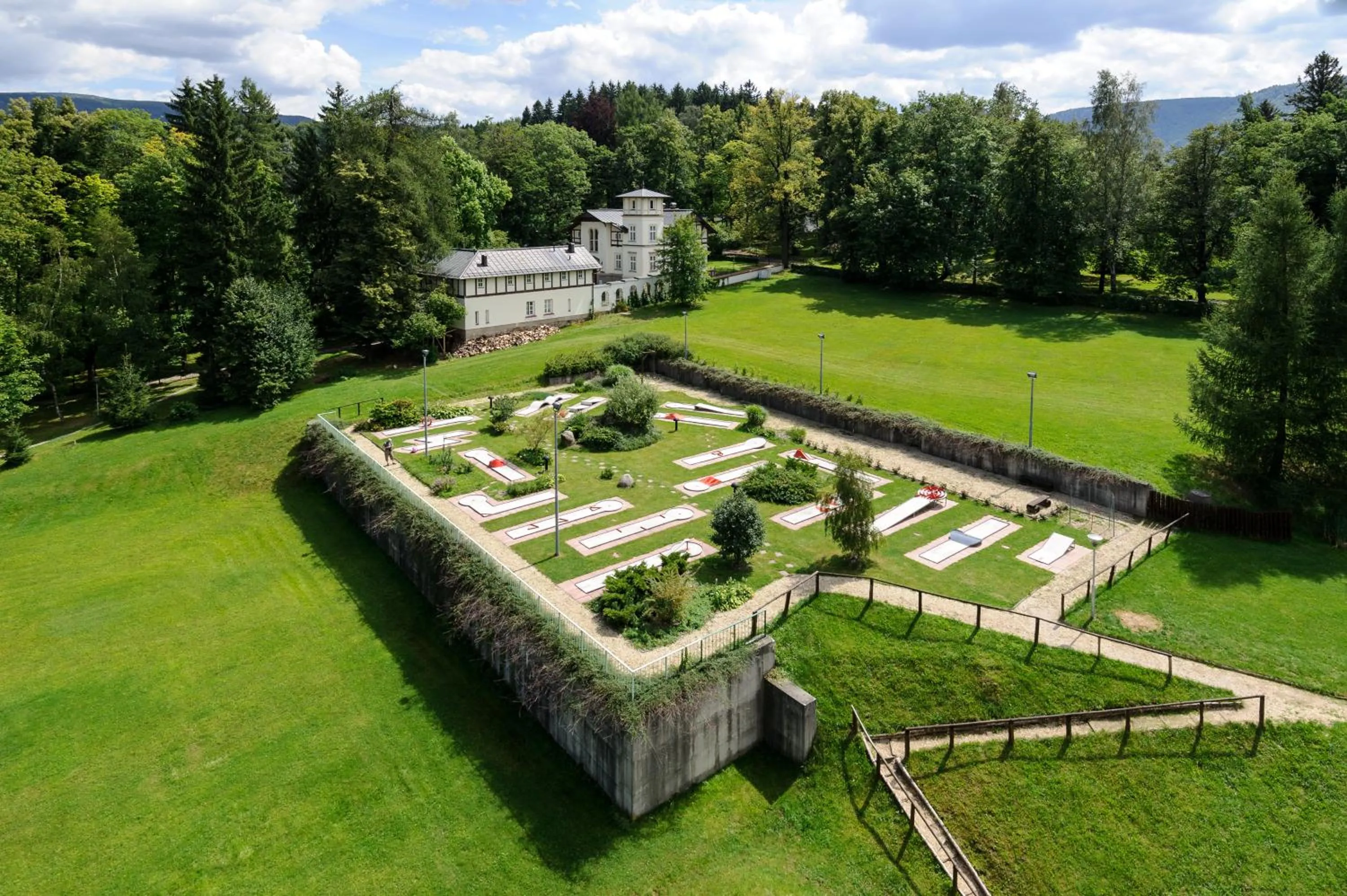 Minigolf in Spa Resort Libverda - Villa Friedland