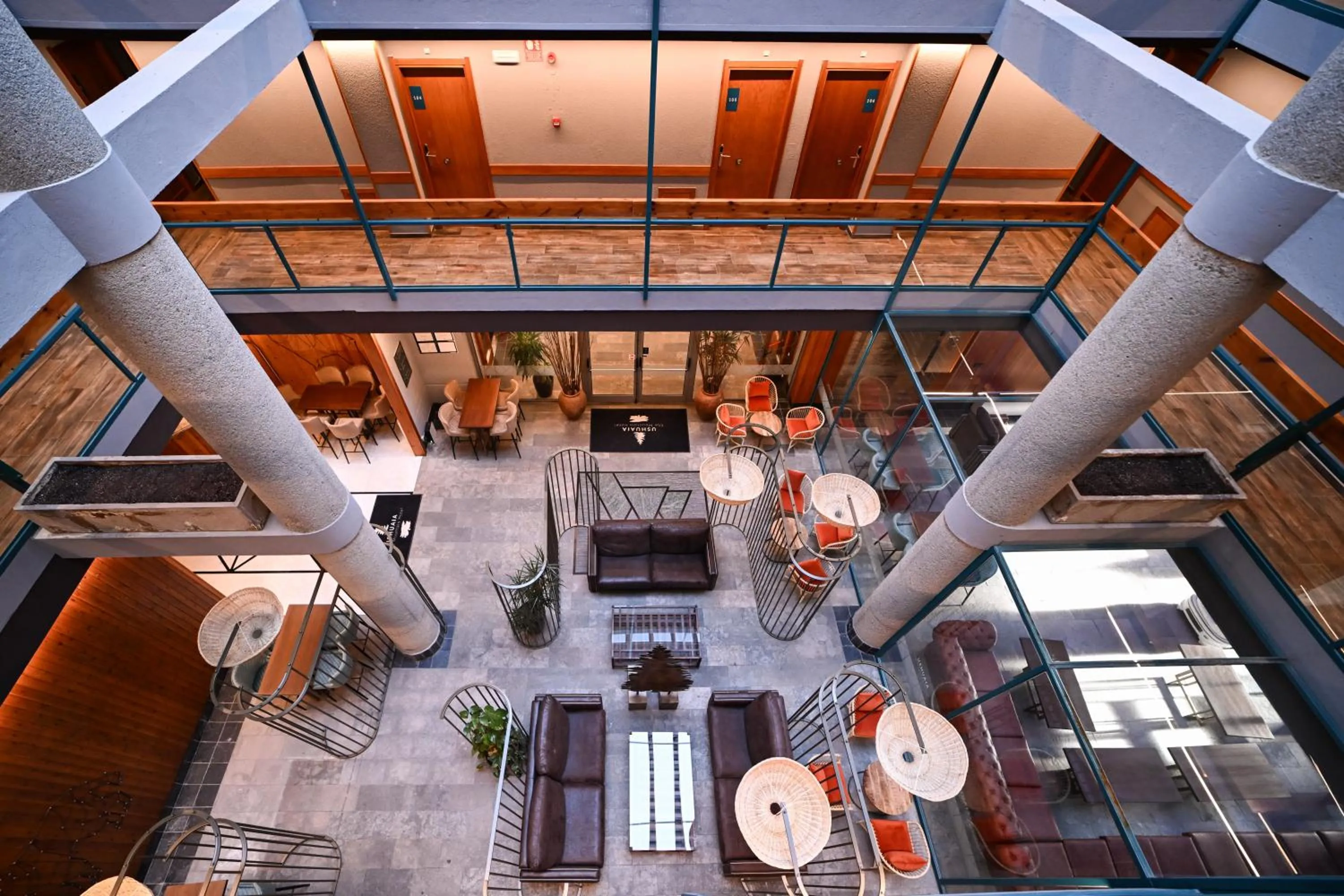 Living room in Ushuaia, The Mountain Hotel