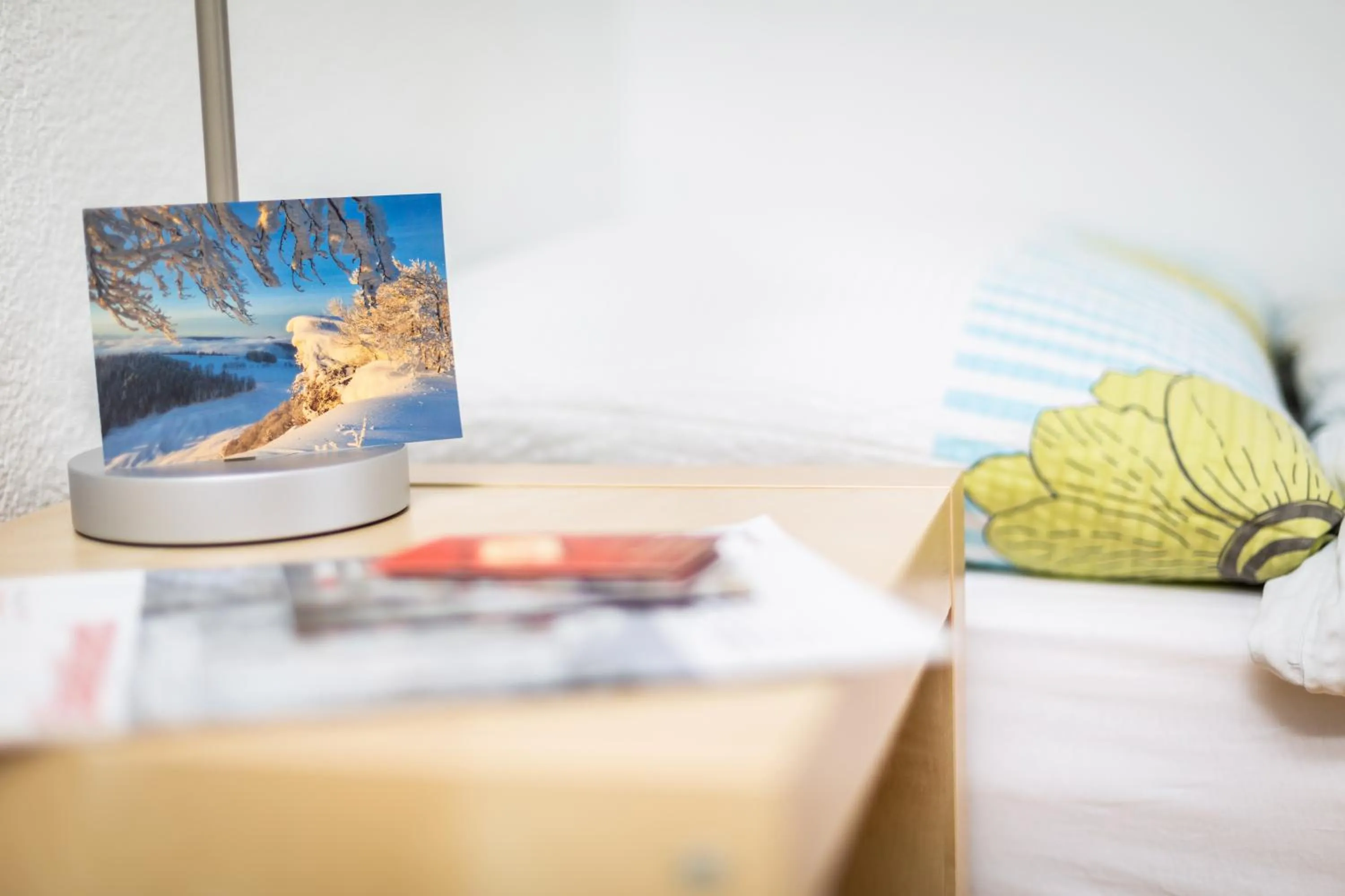 Decorative detail, Bed in MyBednBreakfast in Bottmingen