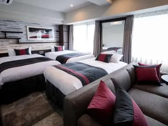 Triple Room in S-peria Hotel Kyoto Triple Room in S-peria Hotel Kyoto