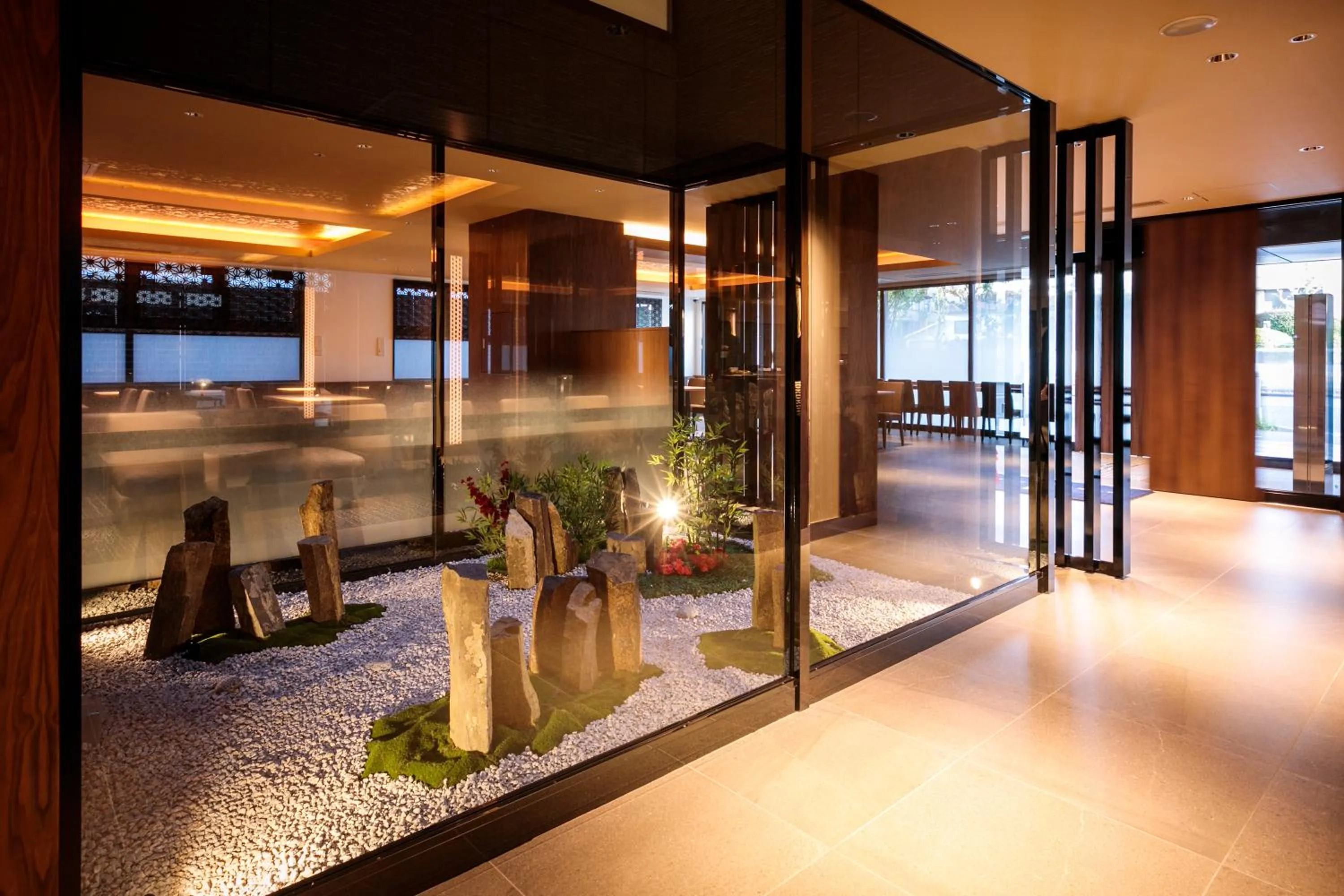 Lobby or reception in S-peria Hotel Kyoto