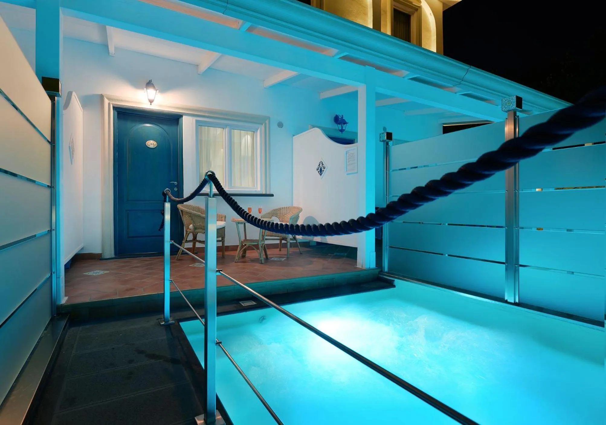 Facade/entrance in La Pineta Hotel Beach & Spa