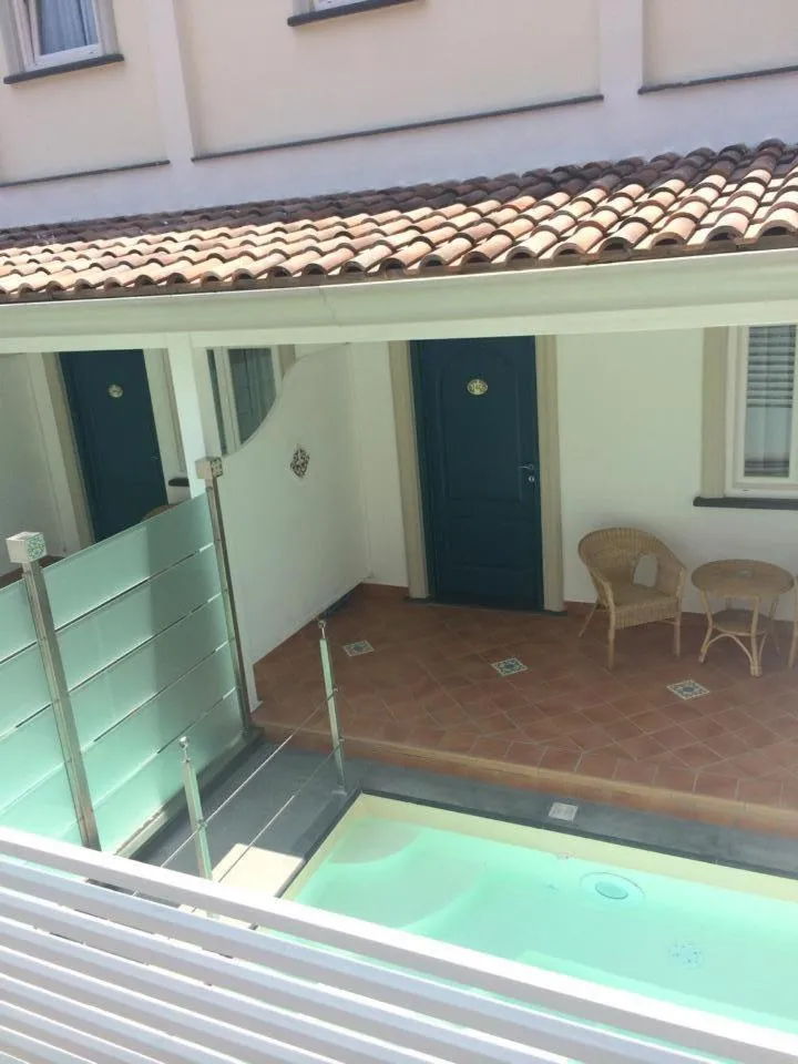 Patio in La Pineta Hotel Beach & Spa