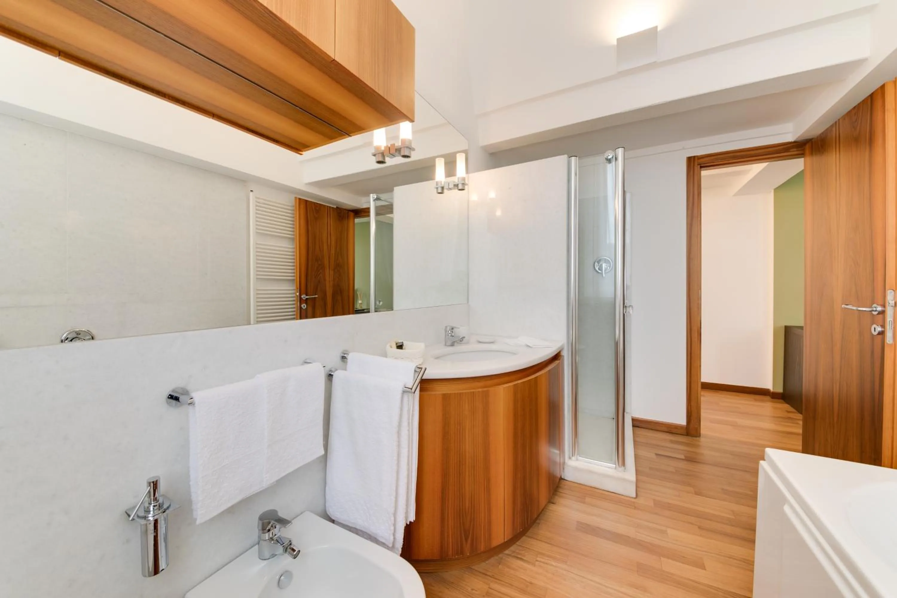 Bathroom in Corte livia Room & Breakfast