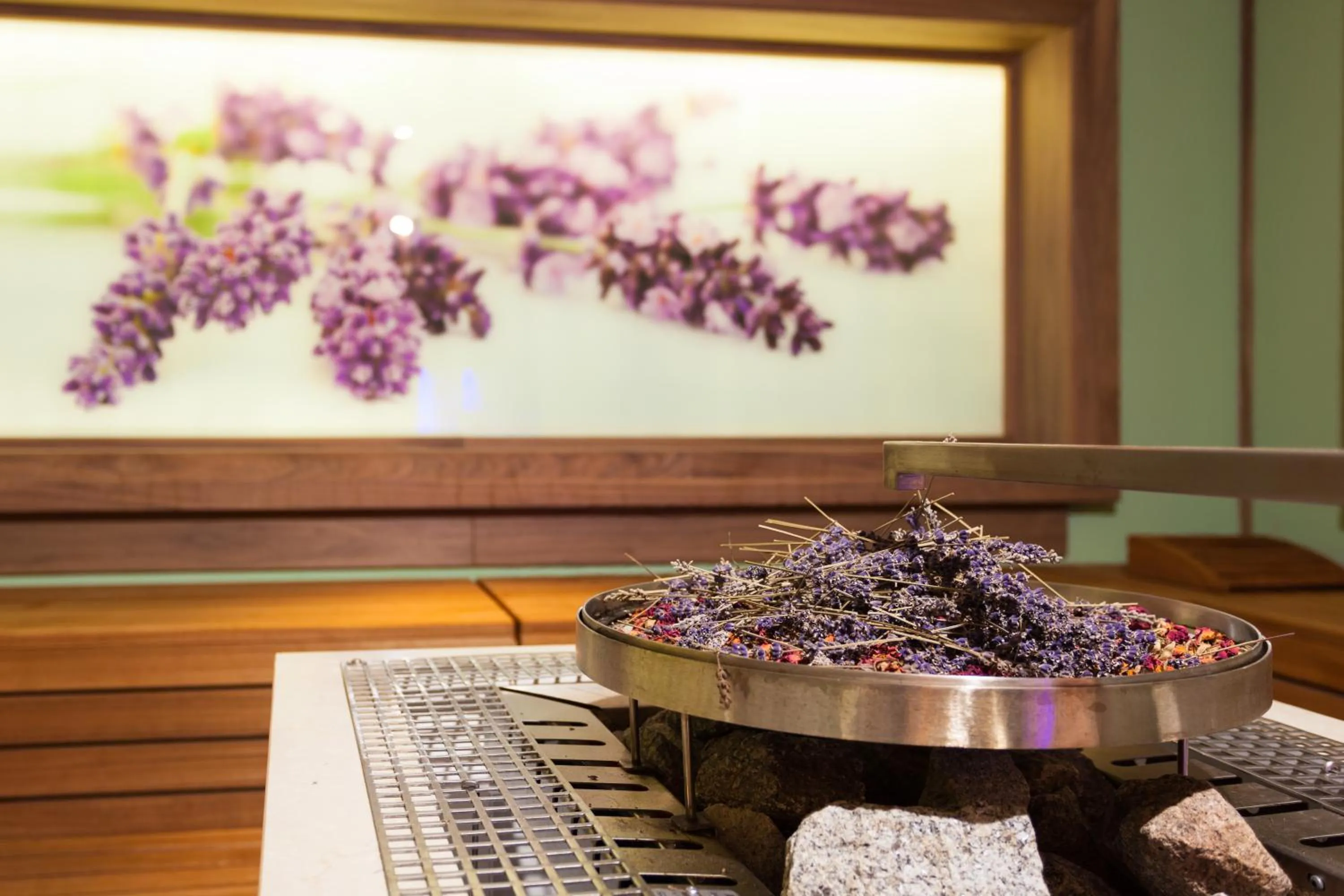 Sauna in Hotel Kronblick