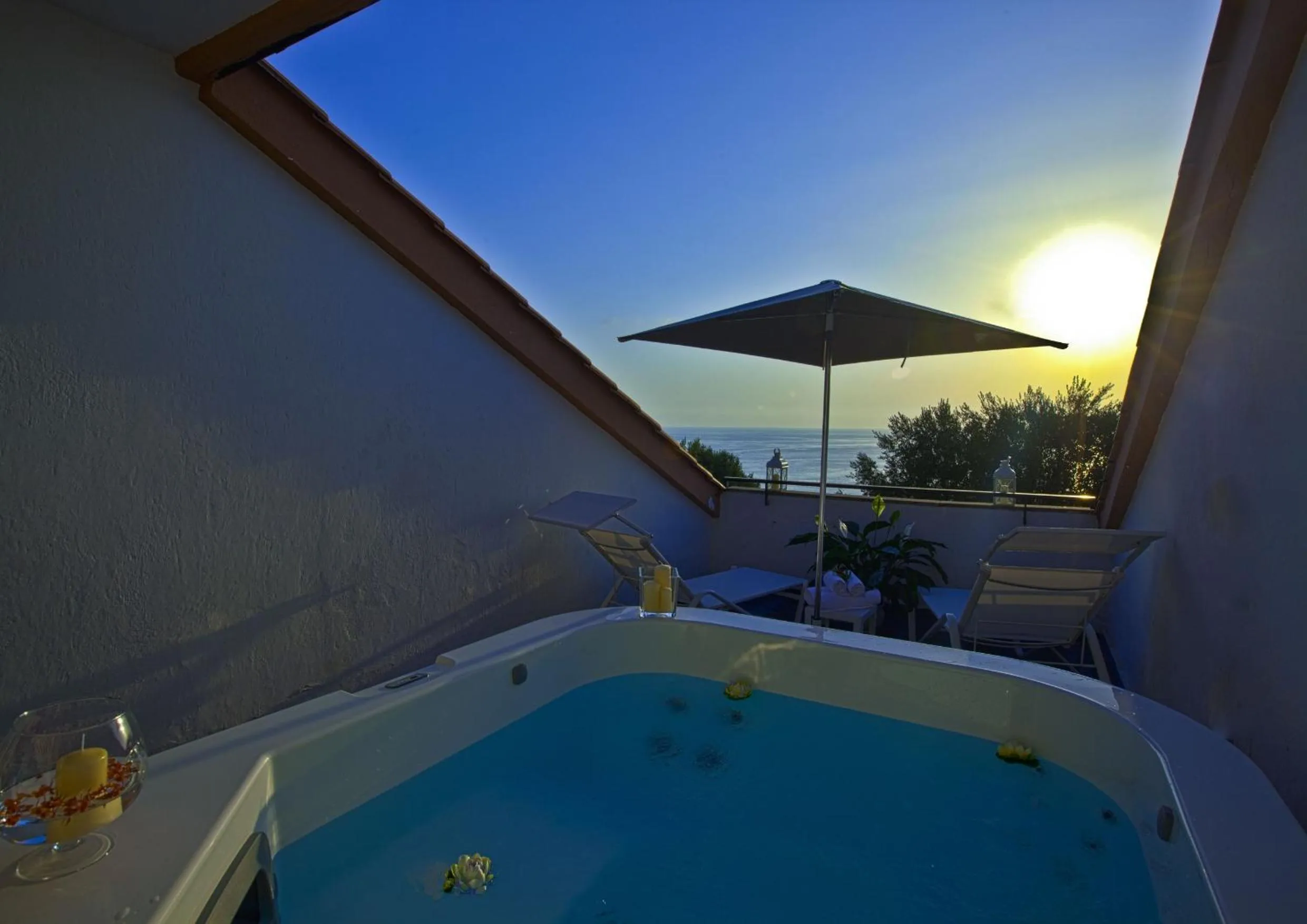 Balcony/Terrace in Hotel San Paolo