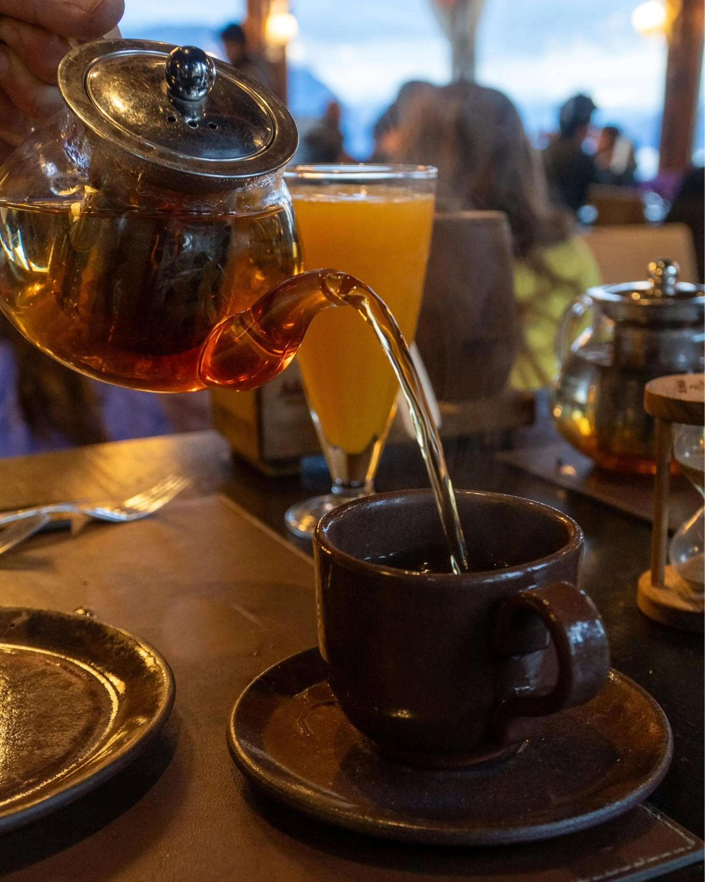 Food and drinks in Arrayan Lake View Mountain Lodge & Casa De Te Arrayan