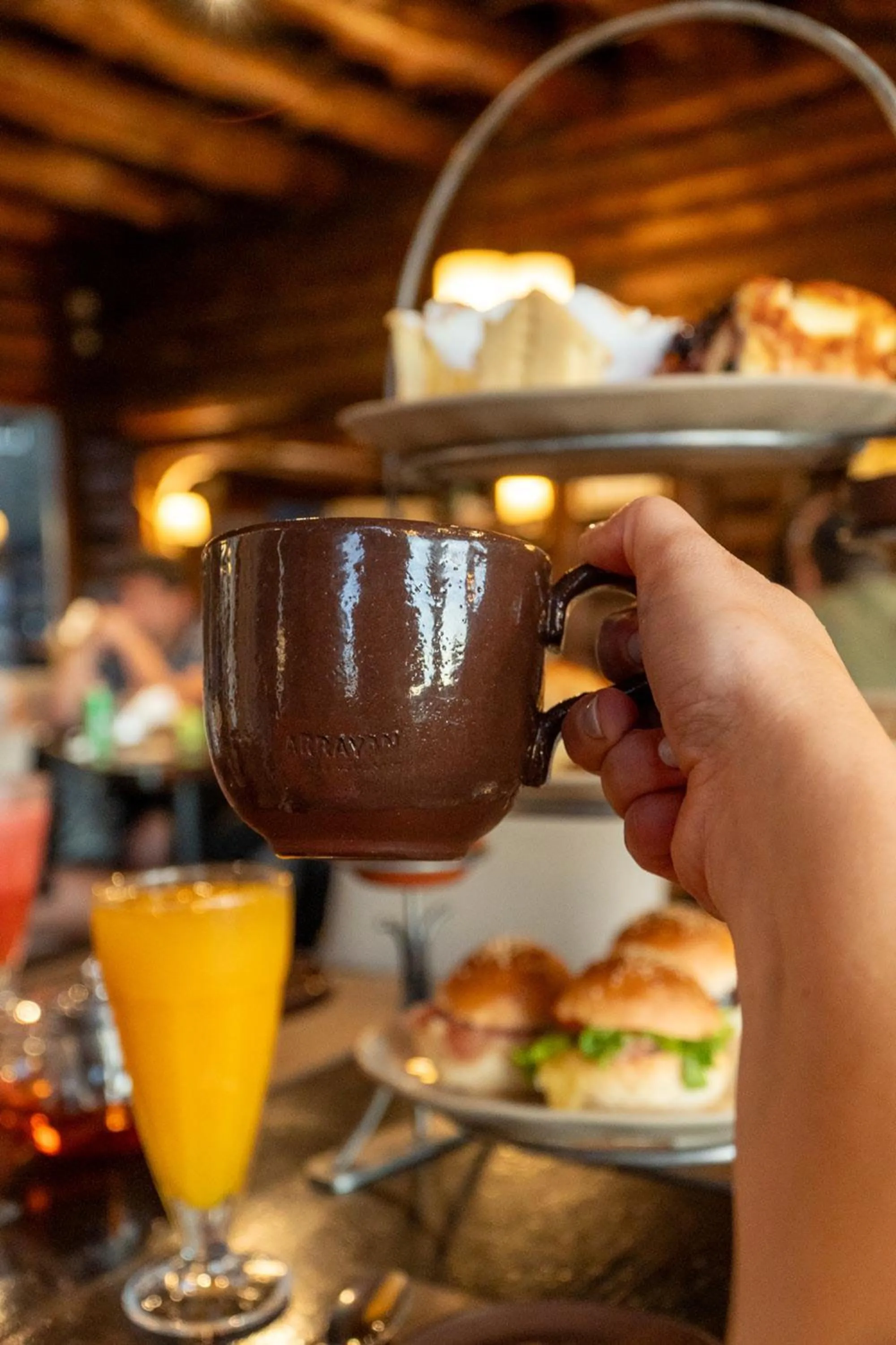 Food and drinks in Arrayan Lake View Mountain Lodge & Casa De Te Arrayan