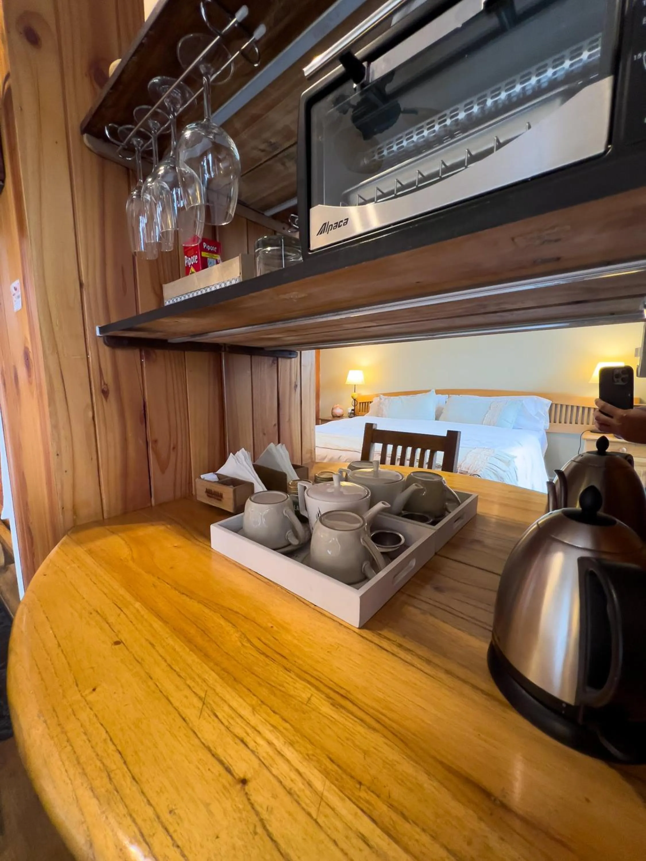 Coffee/tea facilities in Arrayan Lake View Mountain Lodge & Casa De Te Arrayan