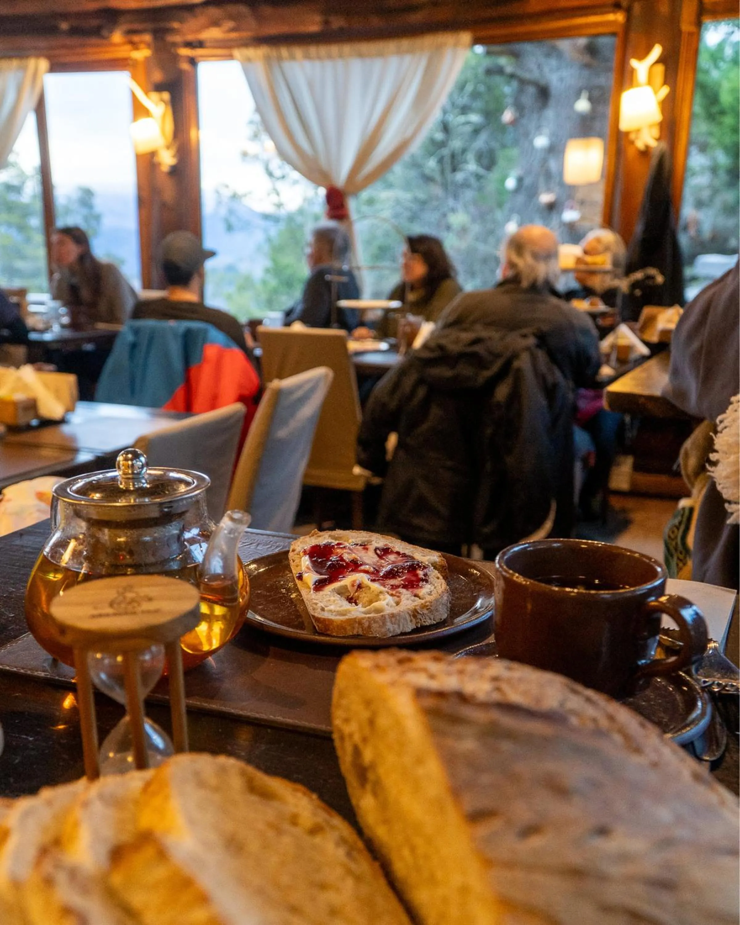 Restaurant/places to eat in Arrayan Lake View Mountain Lodge & Casa De Te Arrayan