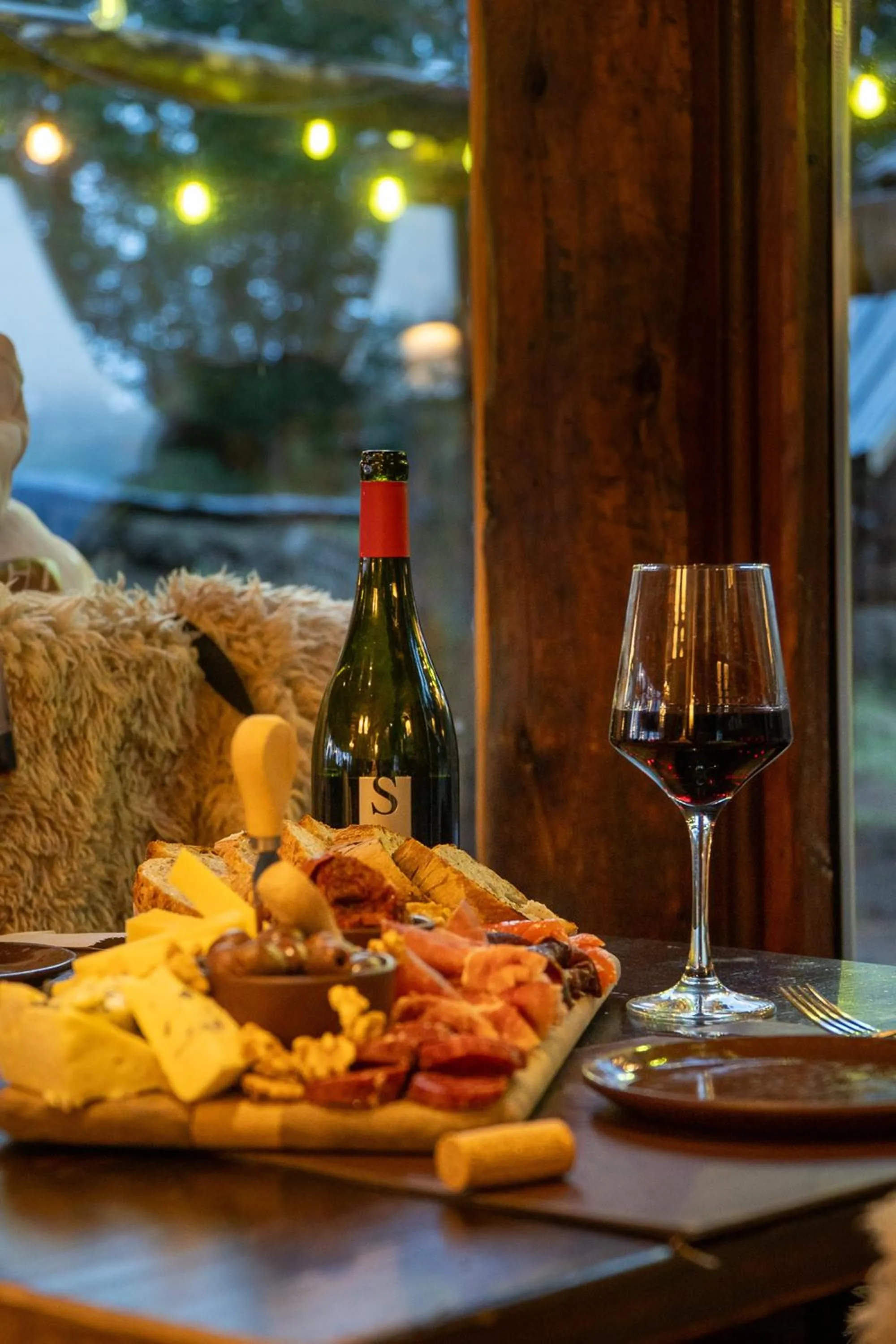 Food and drinks in Arrayan Lake View Mountain Lodge & Casa De Te Arrayan