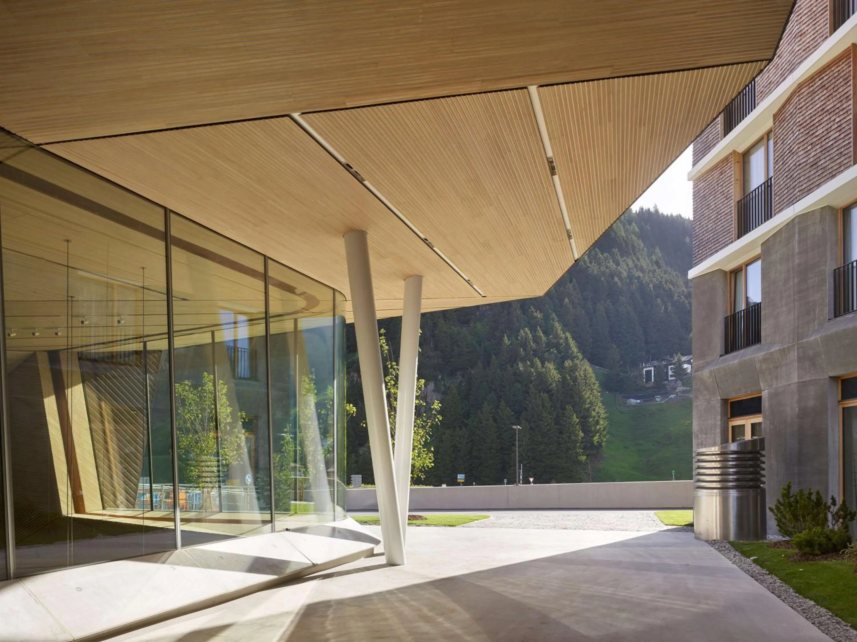 Property building in Radisson Blu Hotel Reussen, Andermatt