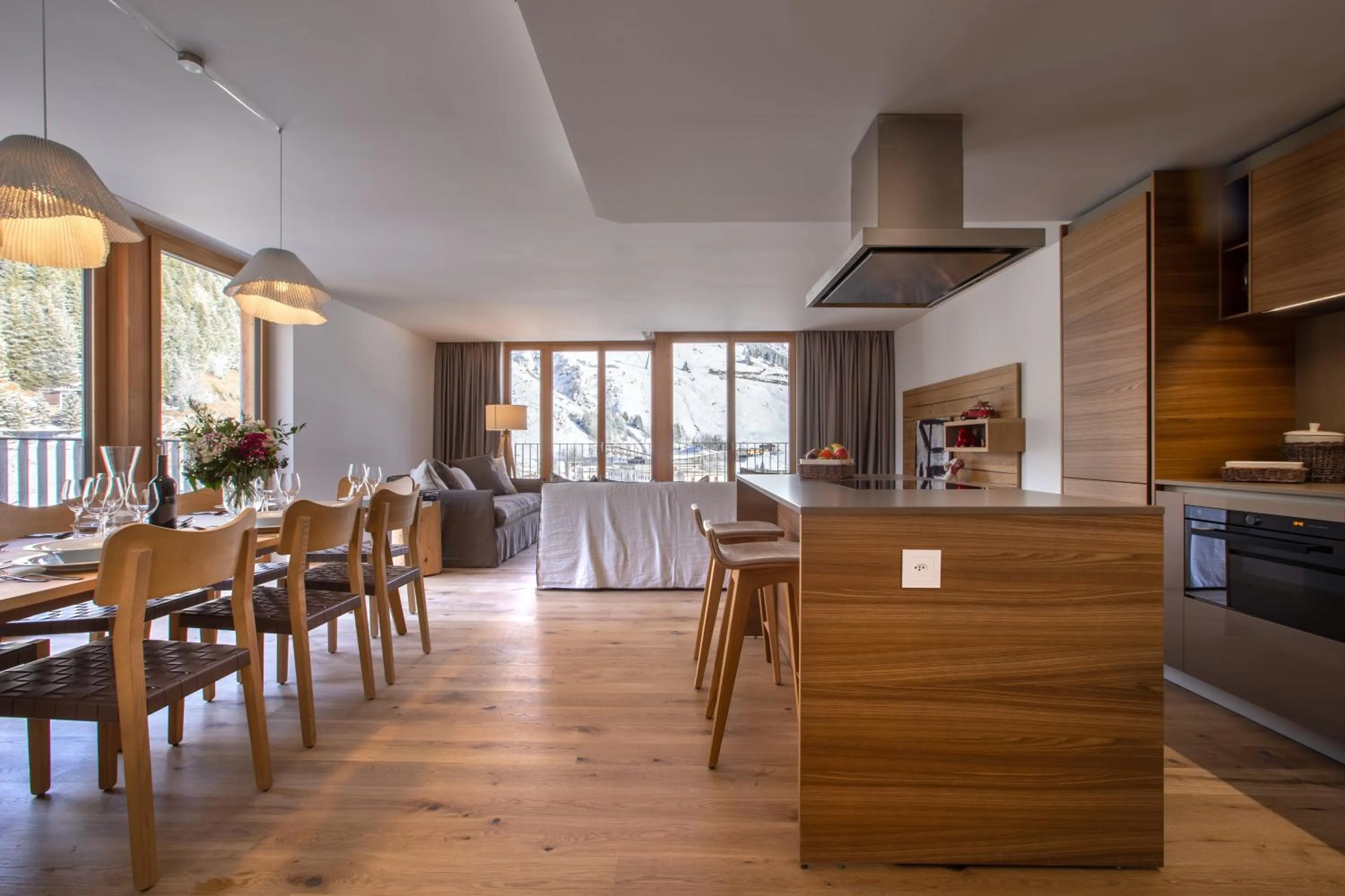 Living room in Radisson Blu Hotel Reussen, Andermatt