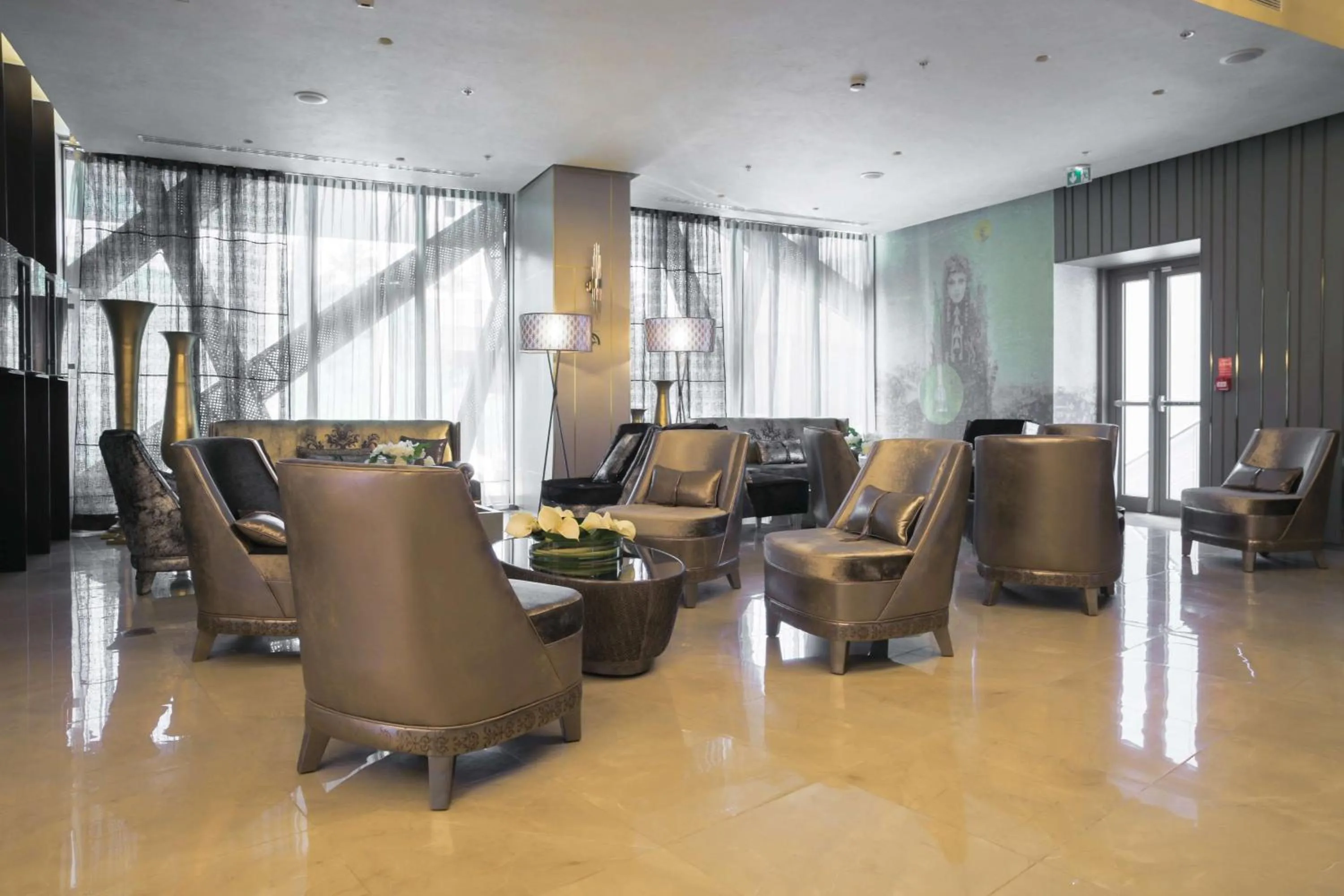 Lobby or reception in Radisson BLU Hotel Algiers Hydra