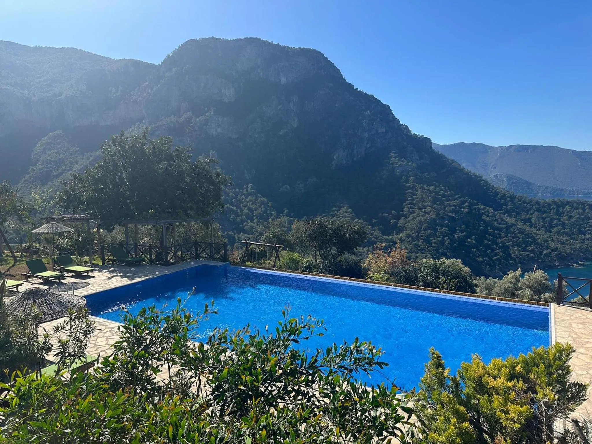 Swimming pool in Olive Garden Kabak