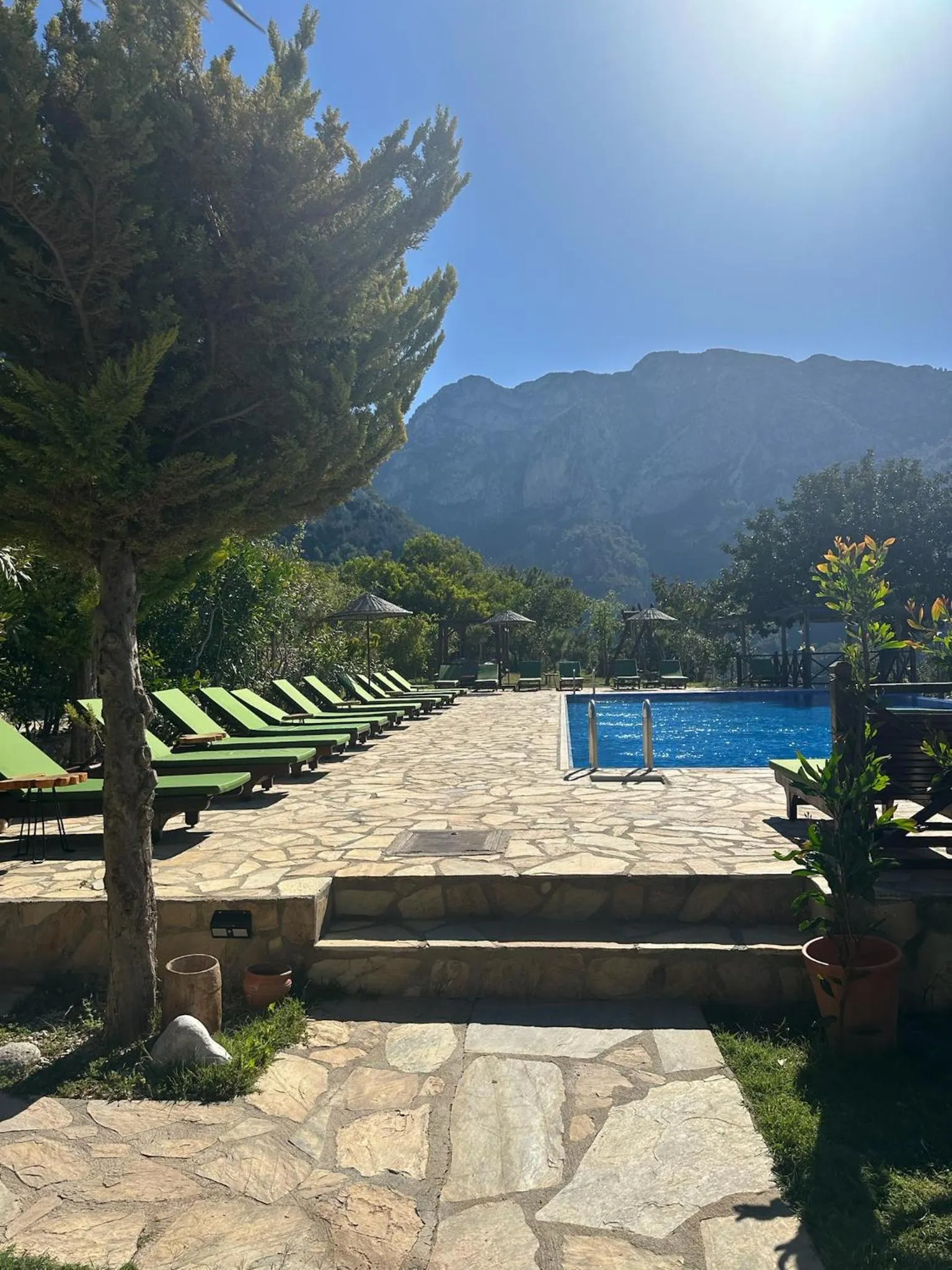 Swimming pool in Olive Garden Kabak