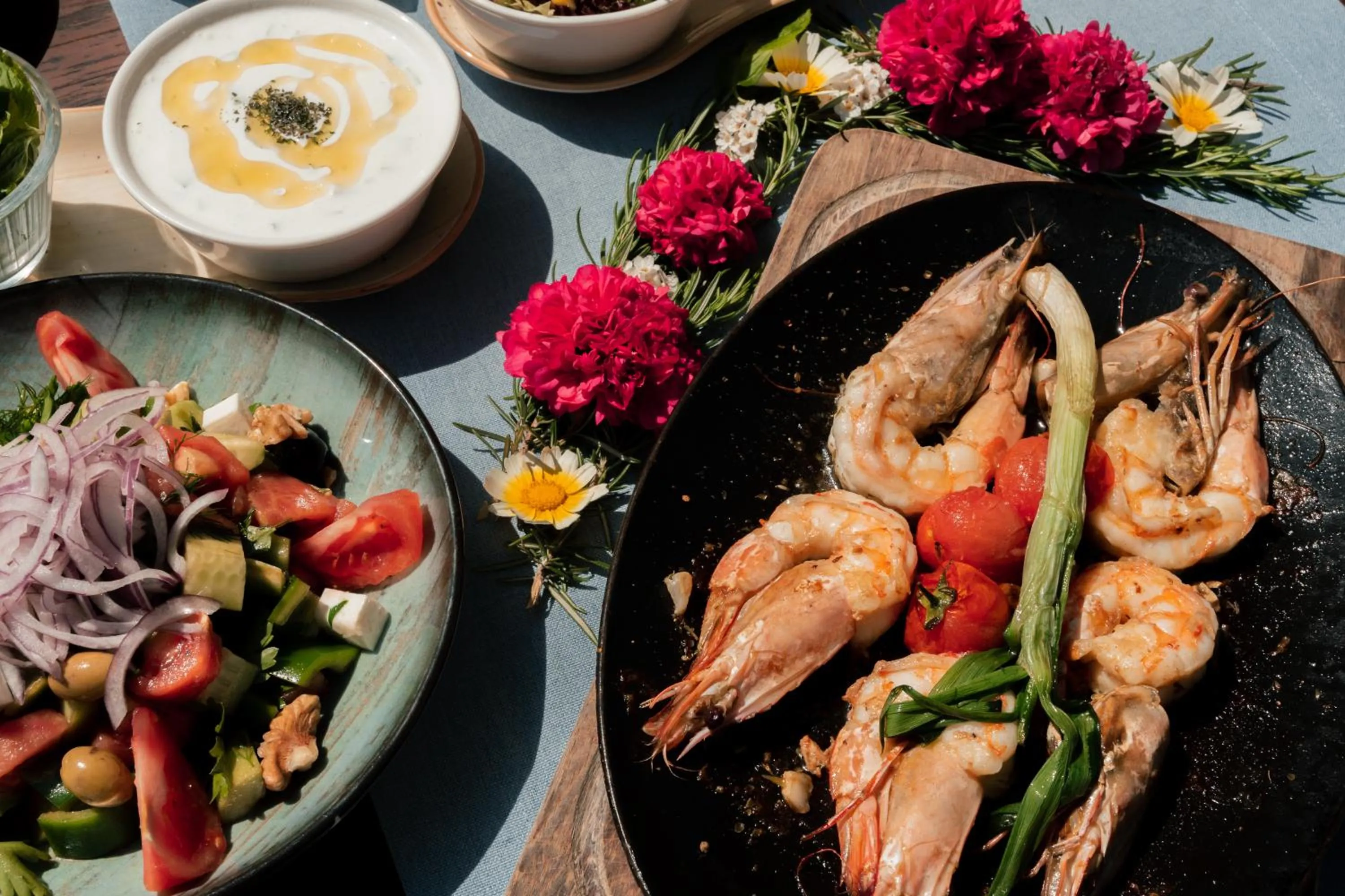 Food in Olive Garden Kabak